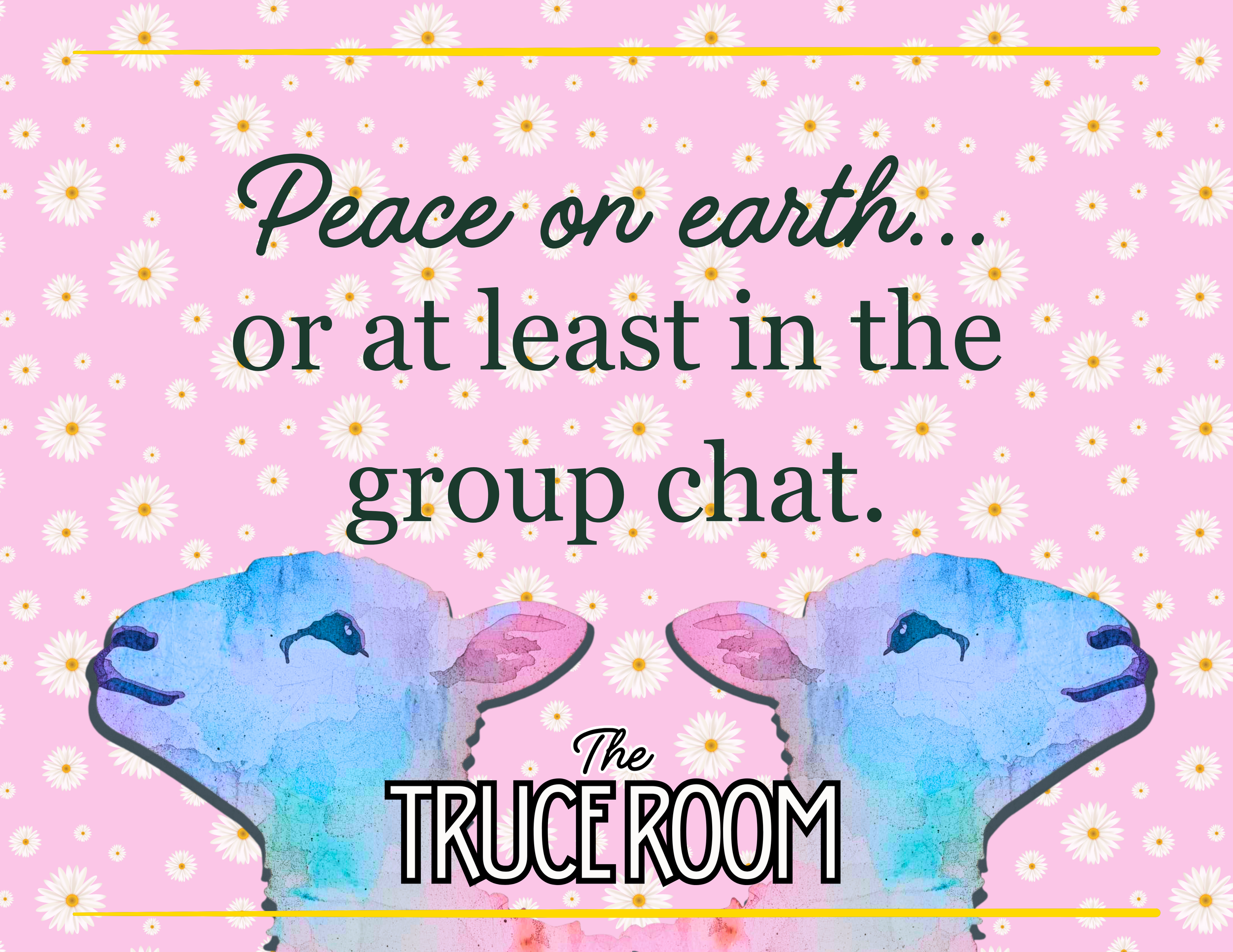 "Peace on earth… or at least in the group chat" Gift Card