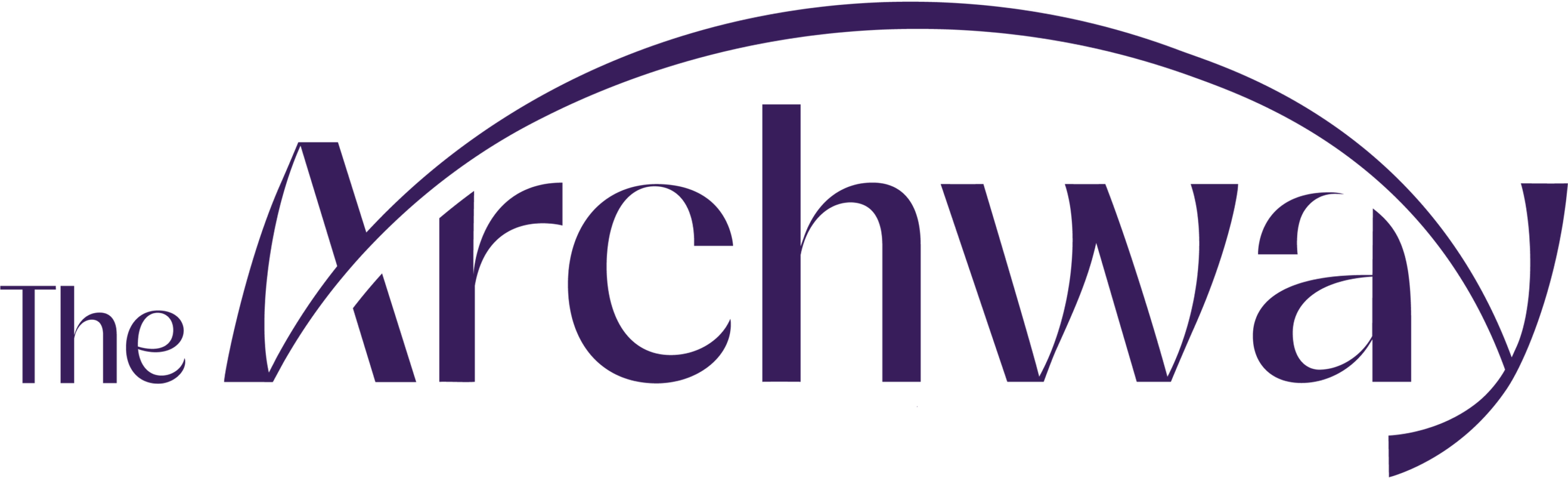 the purple Archway logo