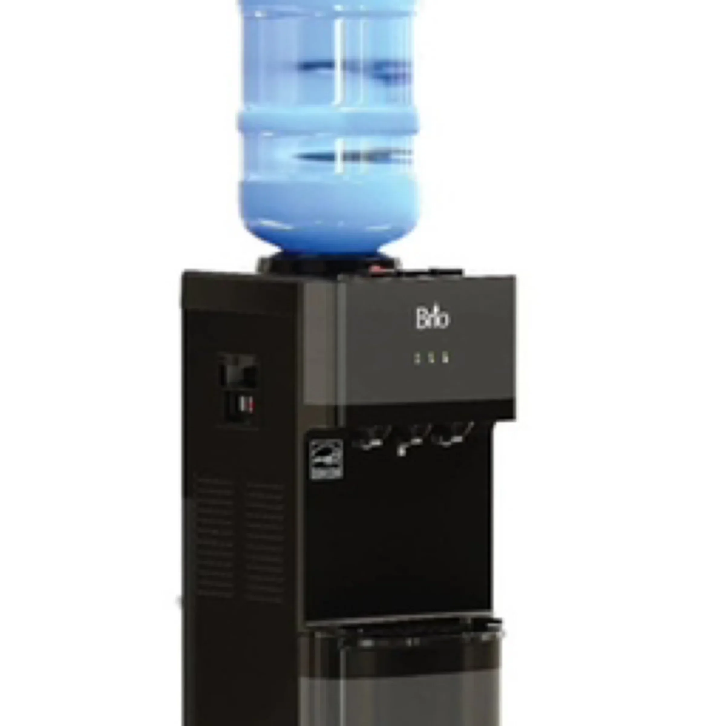 Black Stainless Water Cooler