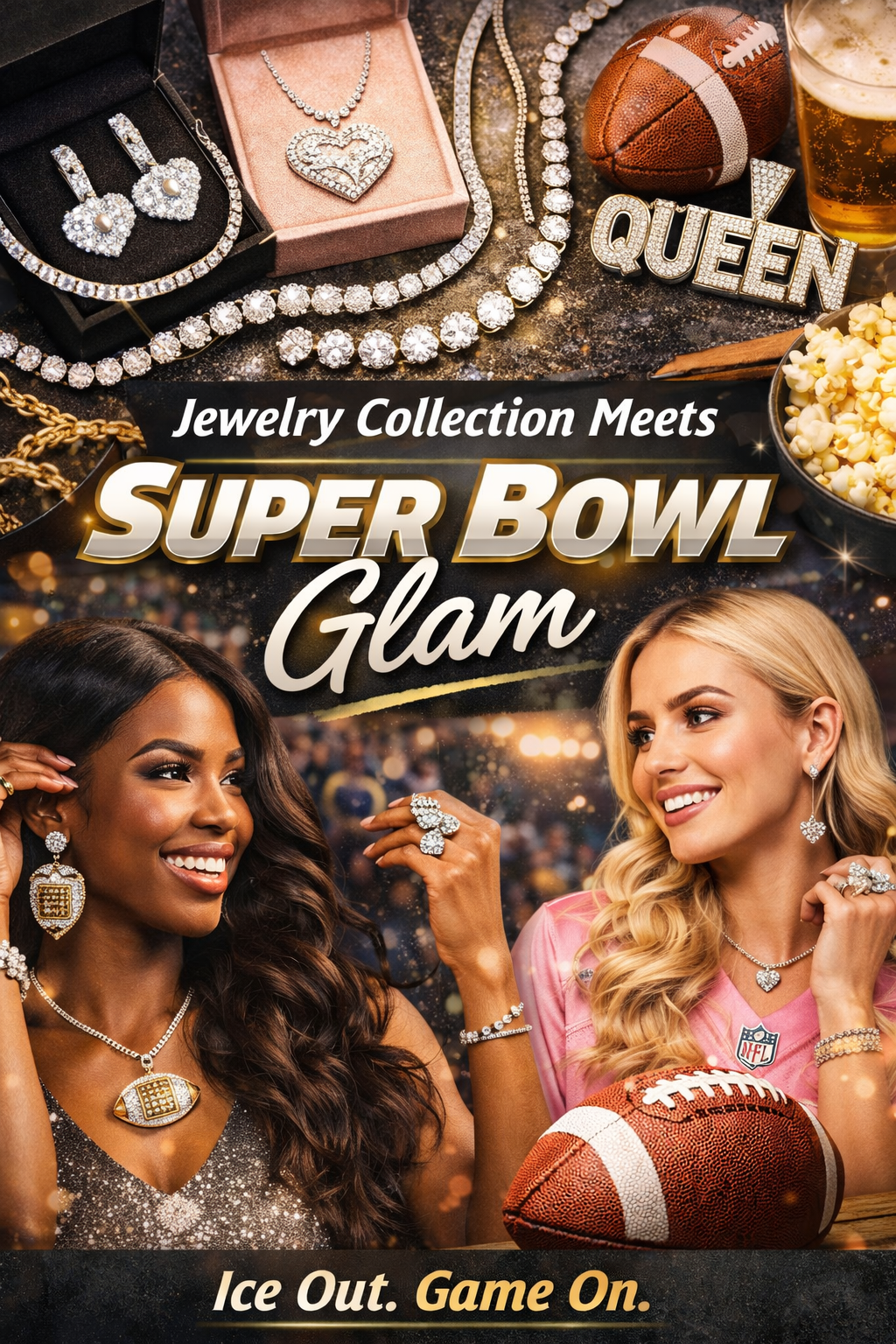 Jewelry Collection Meets Super Bowl Energy