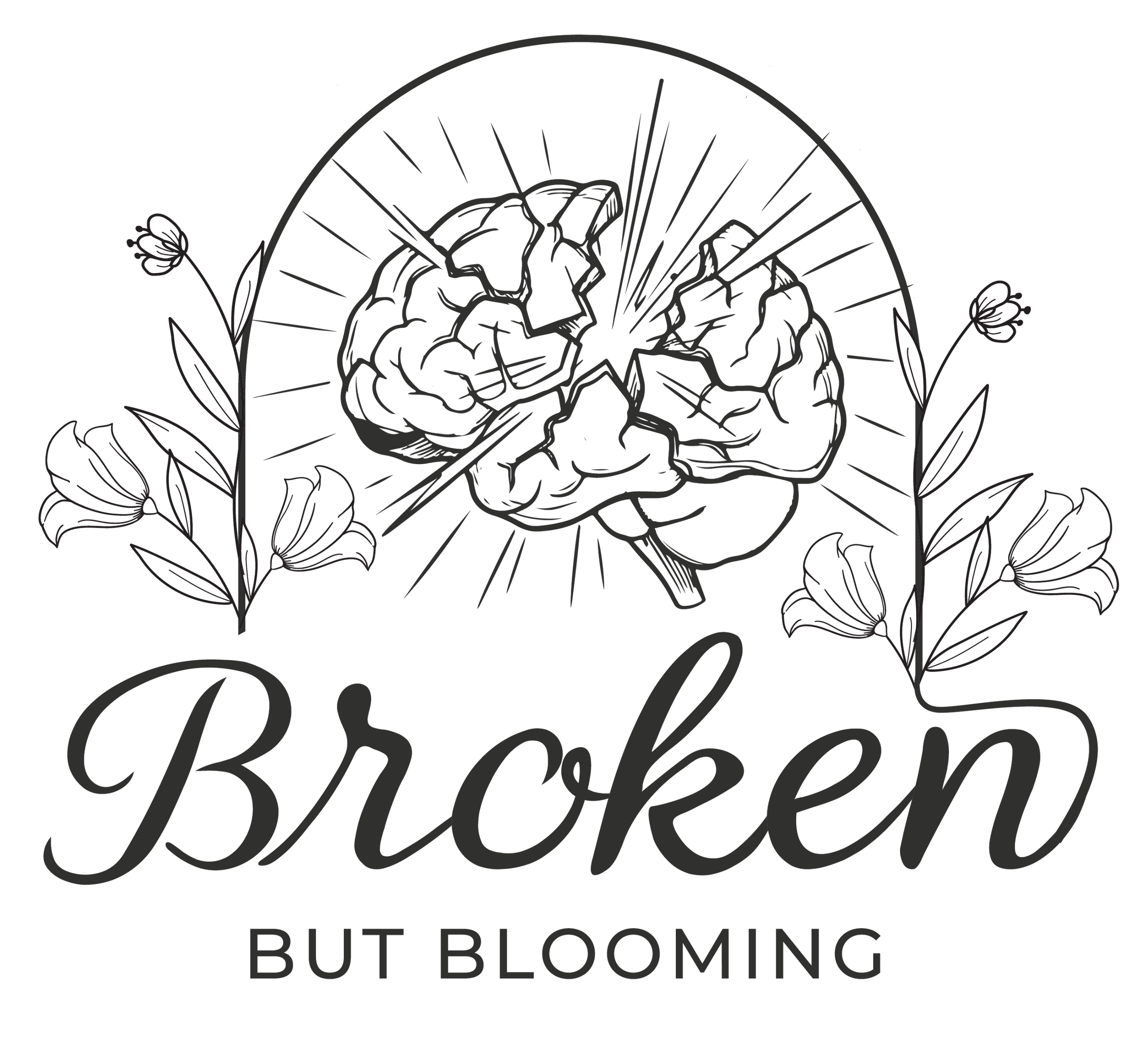 Broken but Blooming logo
