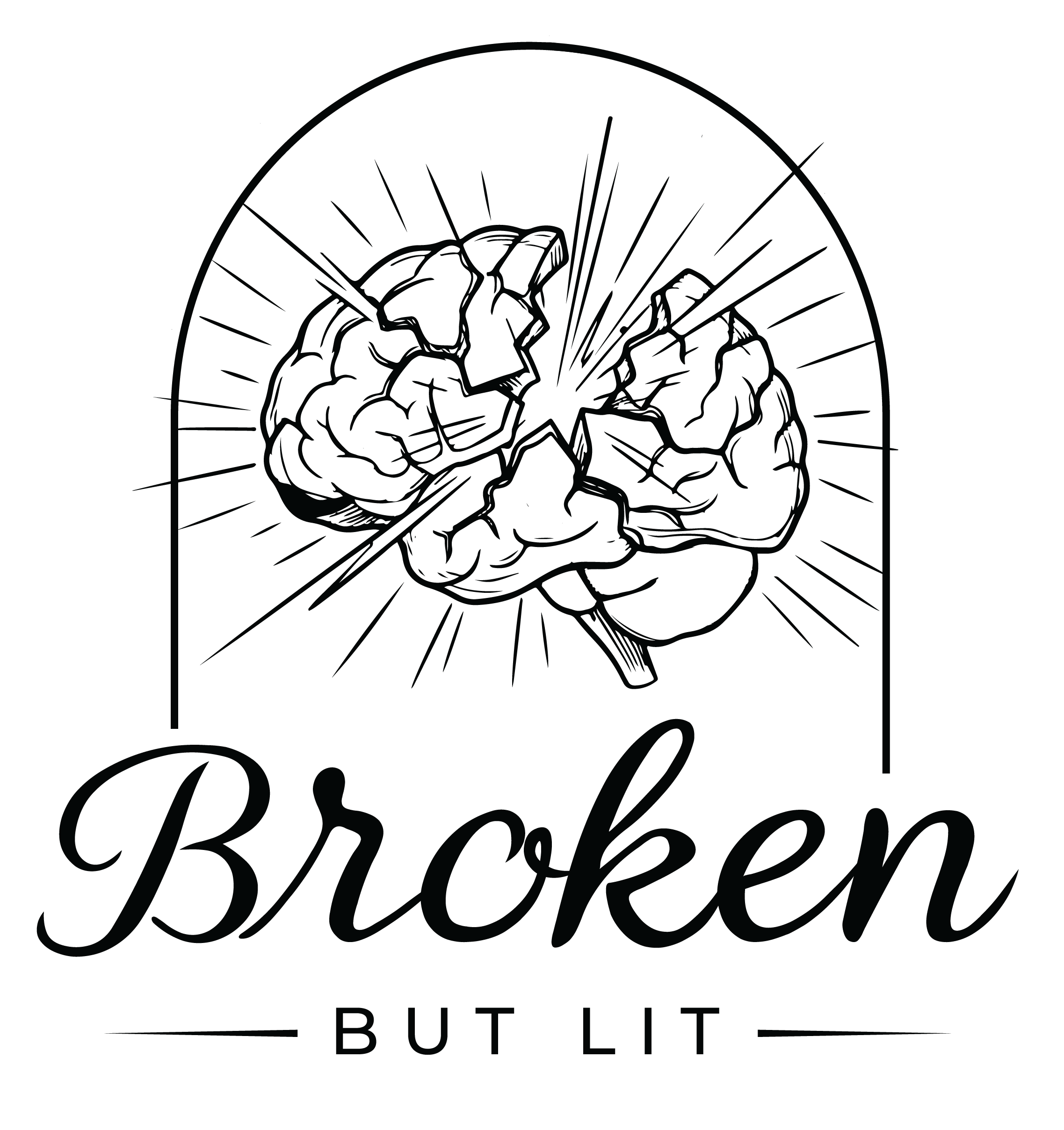 Broken but Lit logo