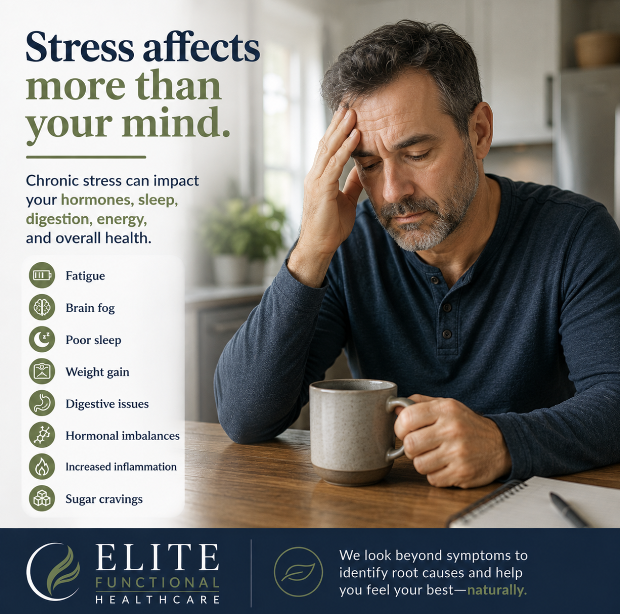 Stress Affects More Than Your Mind