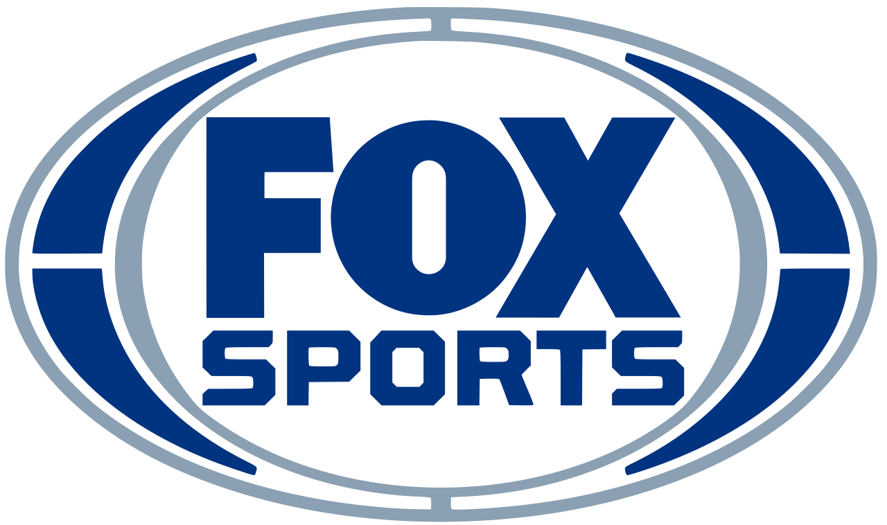 The FOX Sports logo with the words "FOX SPORTS" in dark blue inside an elliptical shape.