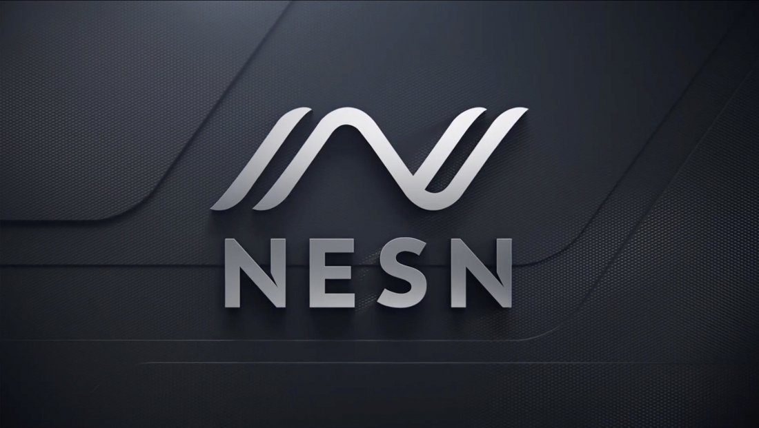 NESN logo on a dark textured background.