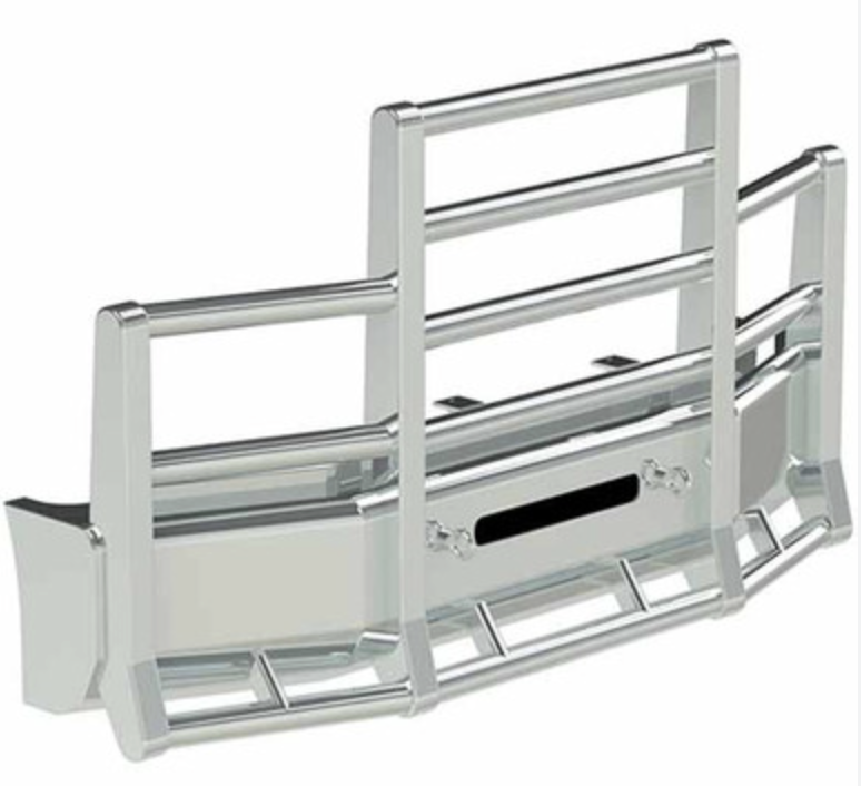 MOOSE BUMPER AND CATTLE GUARD POLISHING