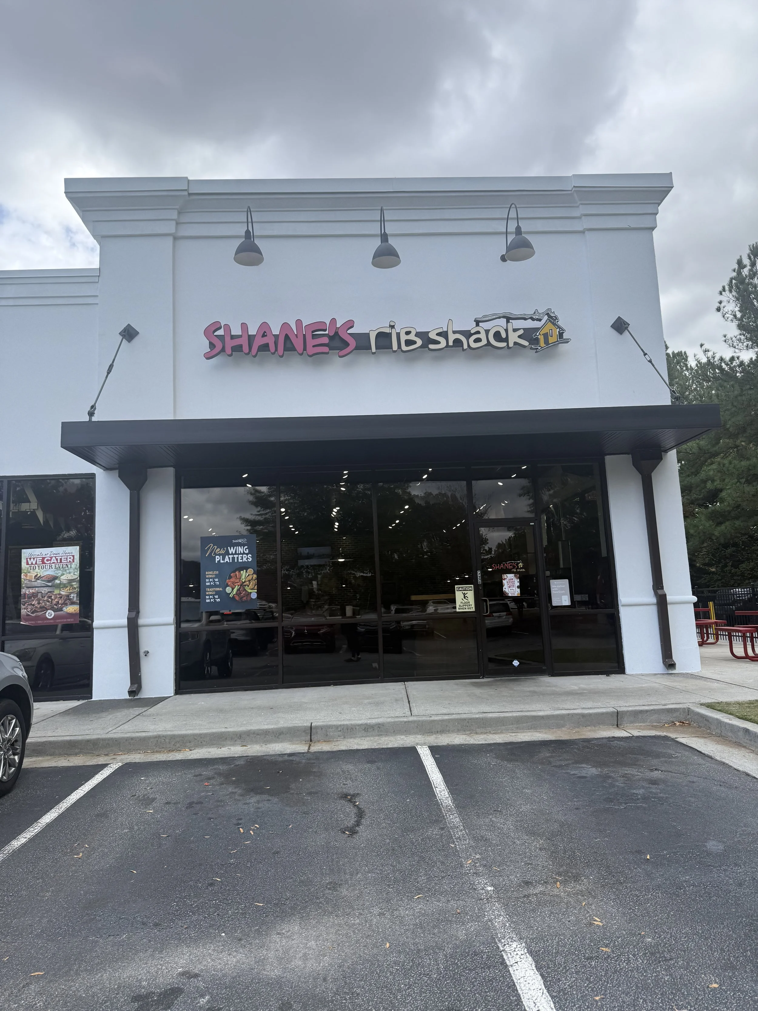 Renovation of Shane's Rib Shack.