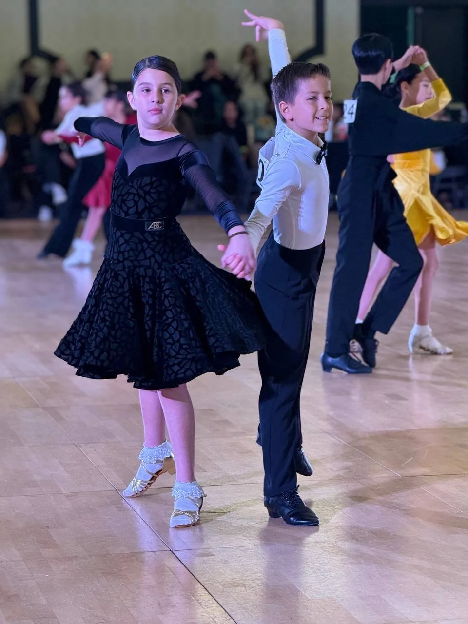 Two YCD Kids students competing