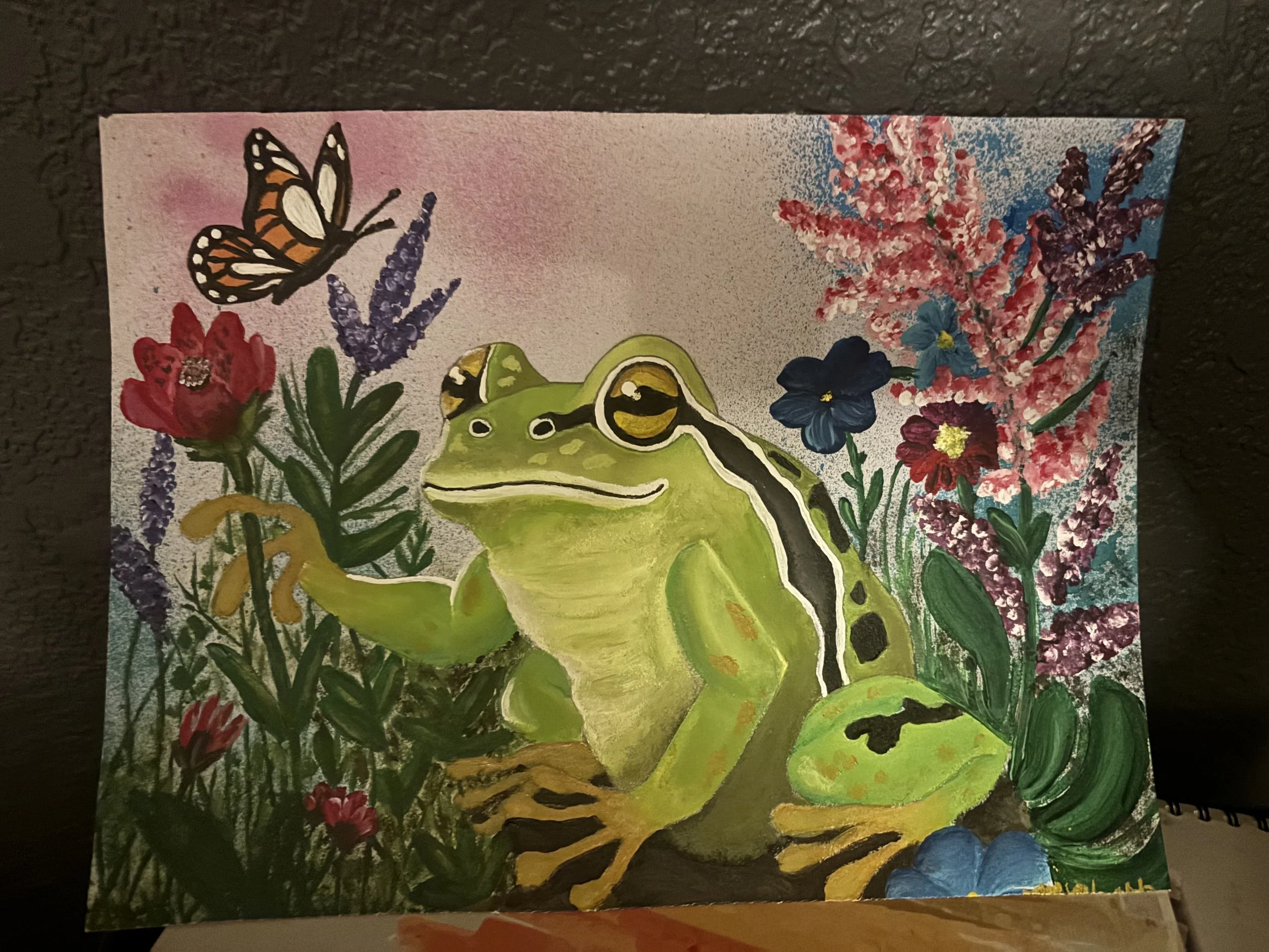 Pick’n flowers for the wife