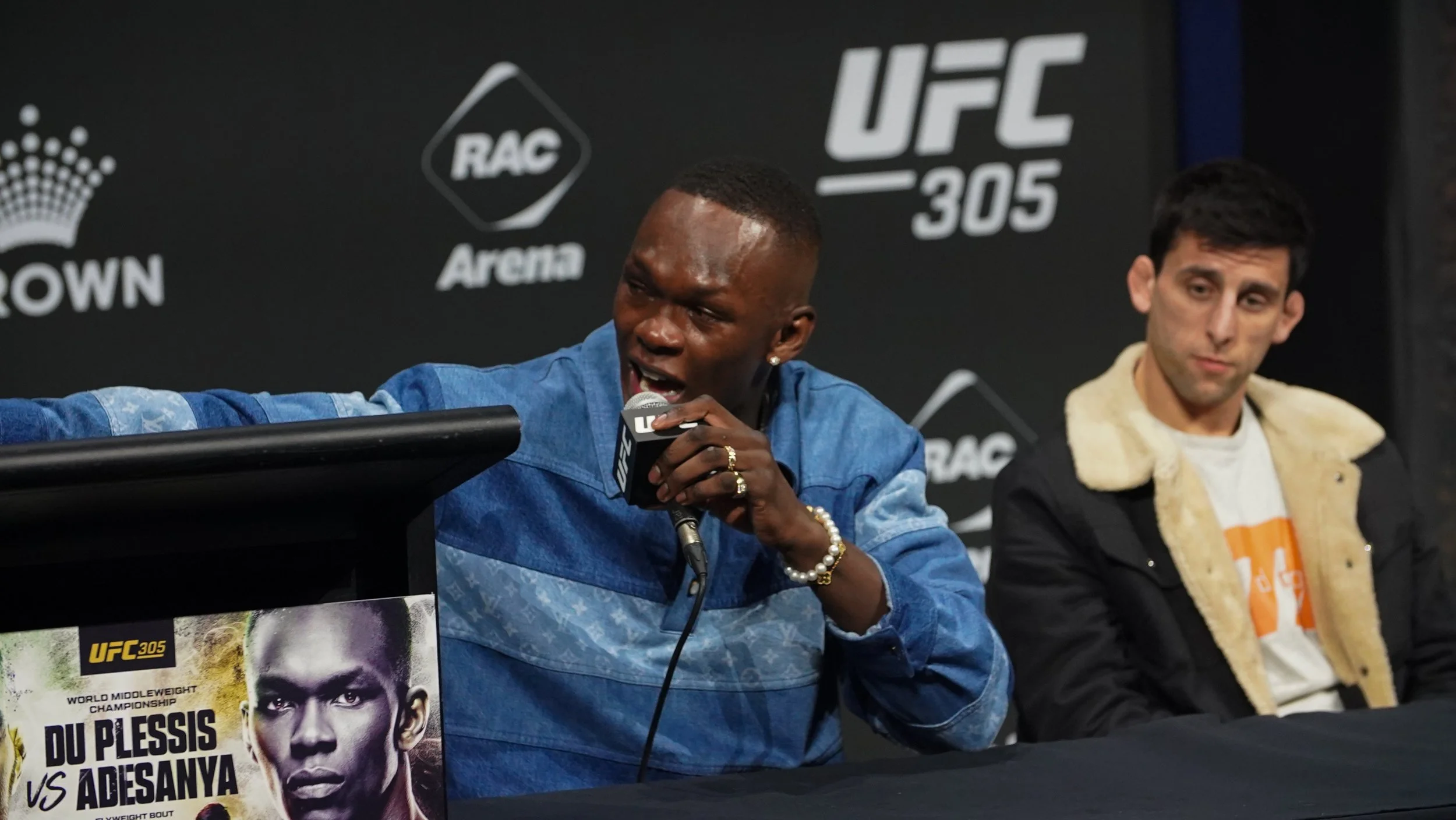 Israel Adesanya at UFC 305