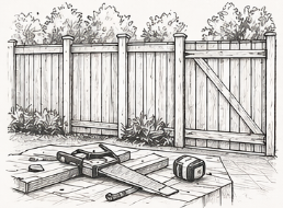Fencing and outdoor carpentry services by Ronview Construction in Dublin and nationwide.
