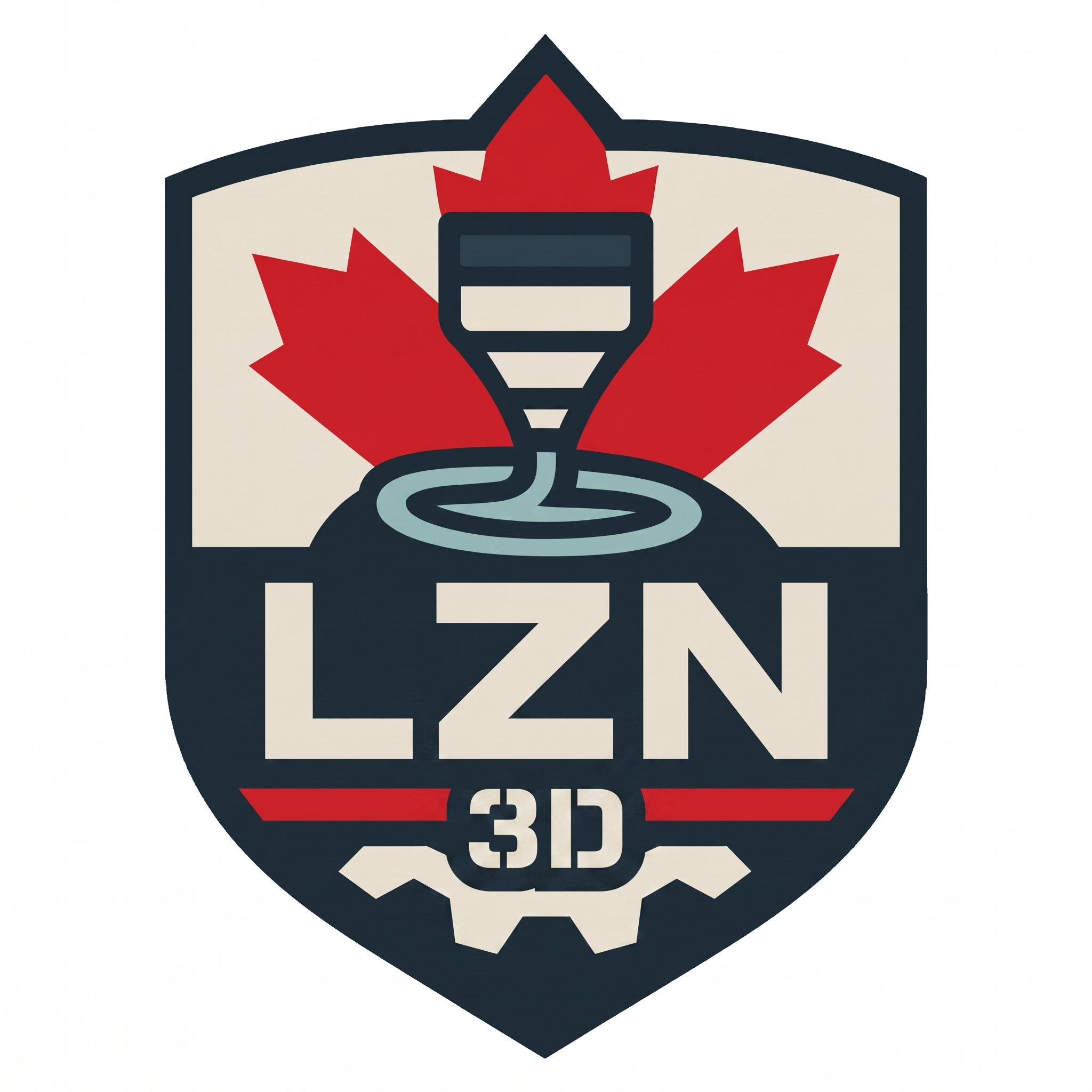 Logo de LZN division laser.