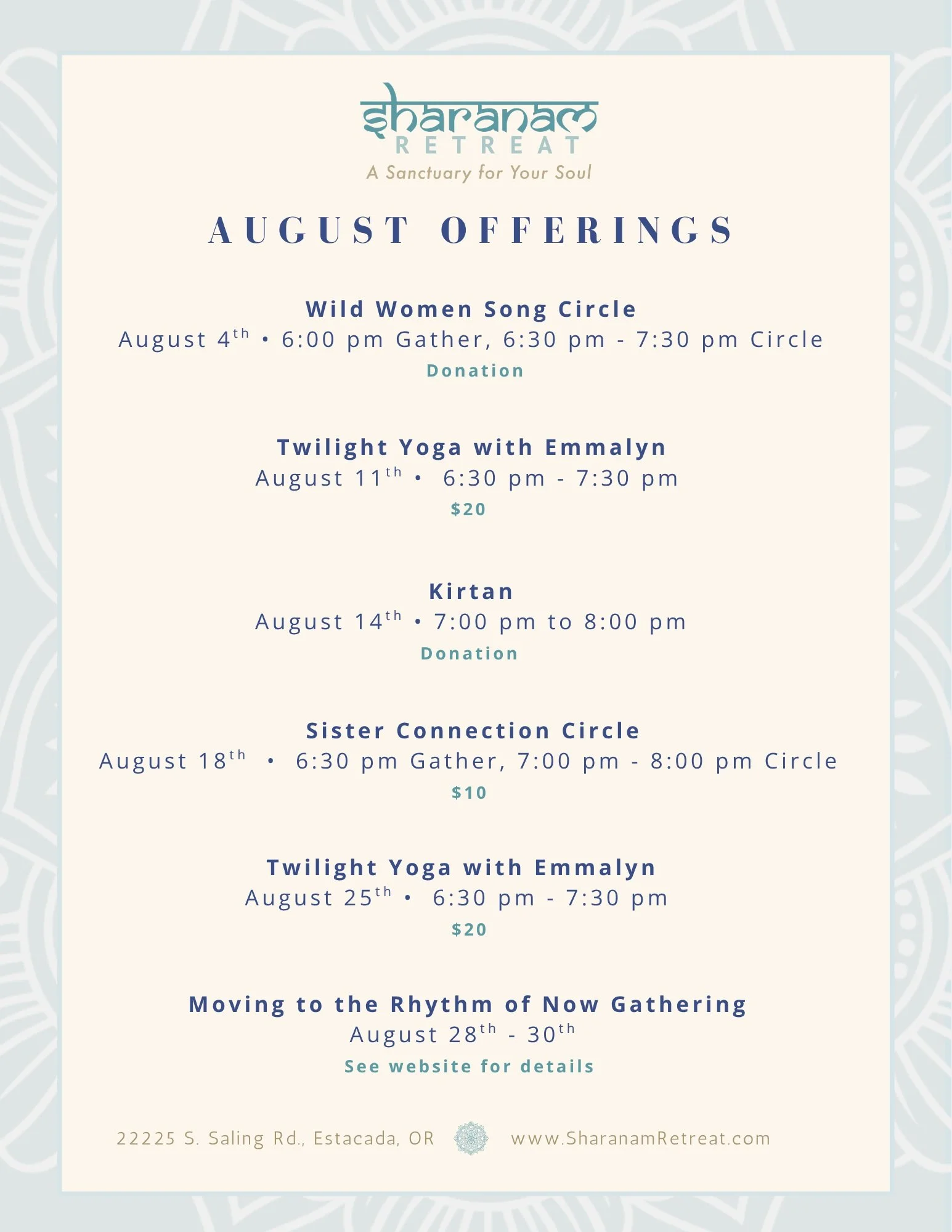 It is going to be another beautiful month!
