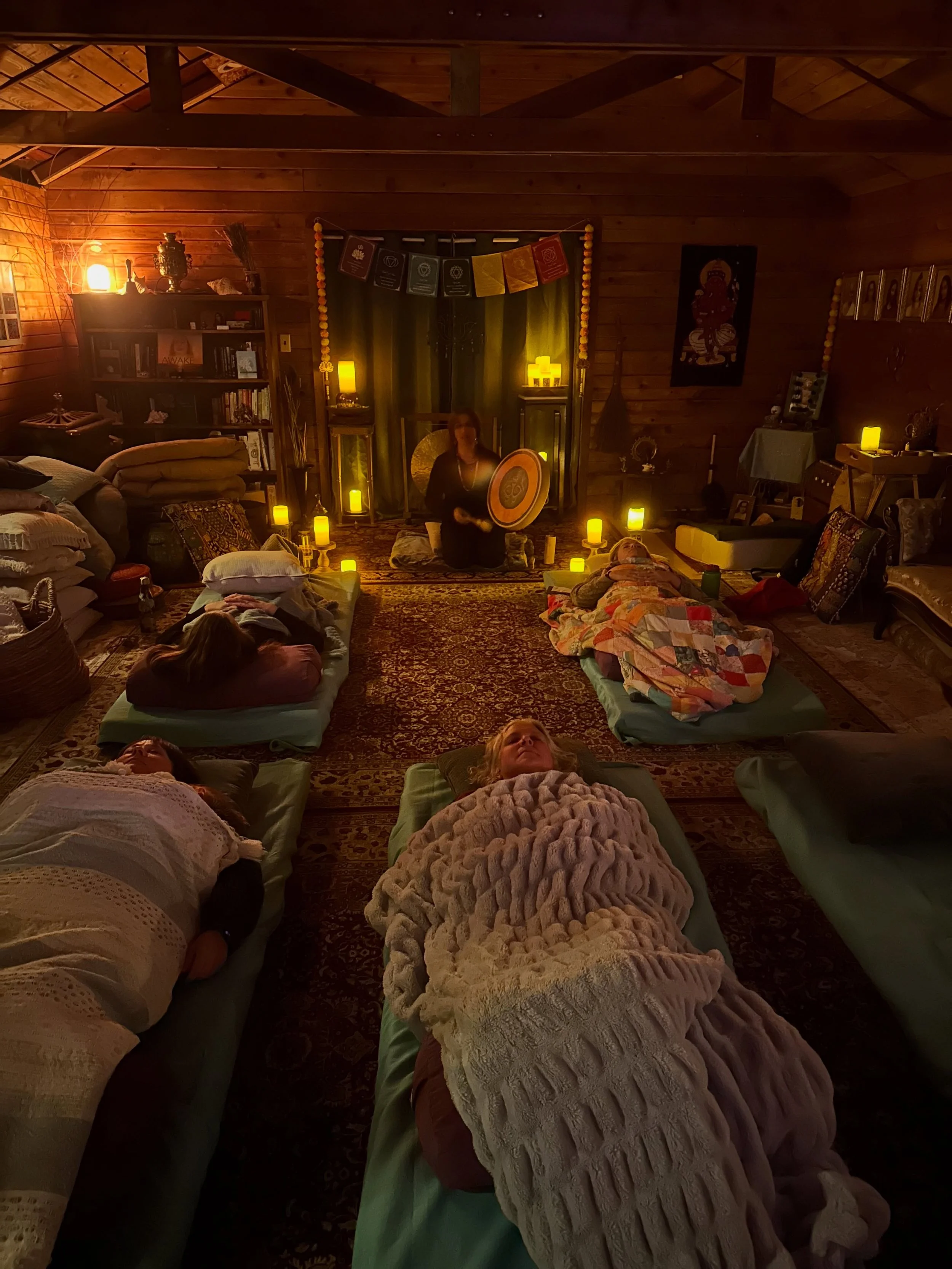 In observance of the New Moon and Venus going into retrograde, Jett Koda took us on the journey of Inanna into the Underworld, a story of death and rebirth. What do you want to release in your life?