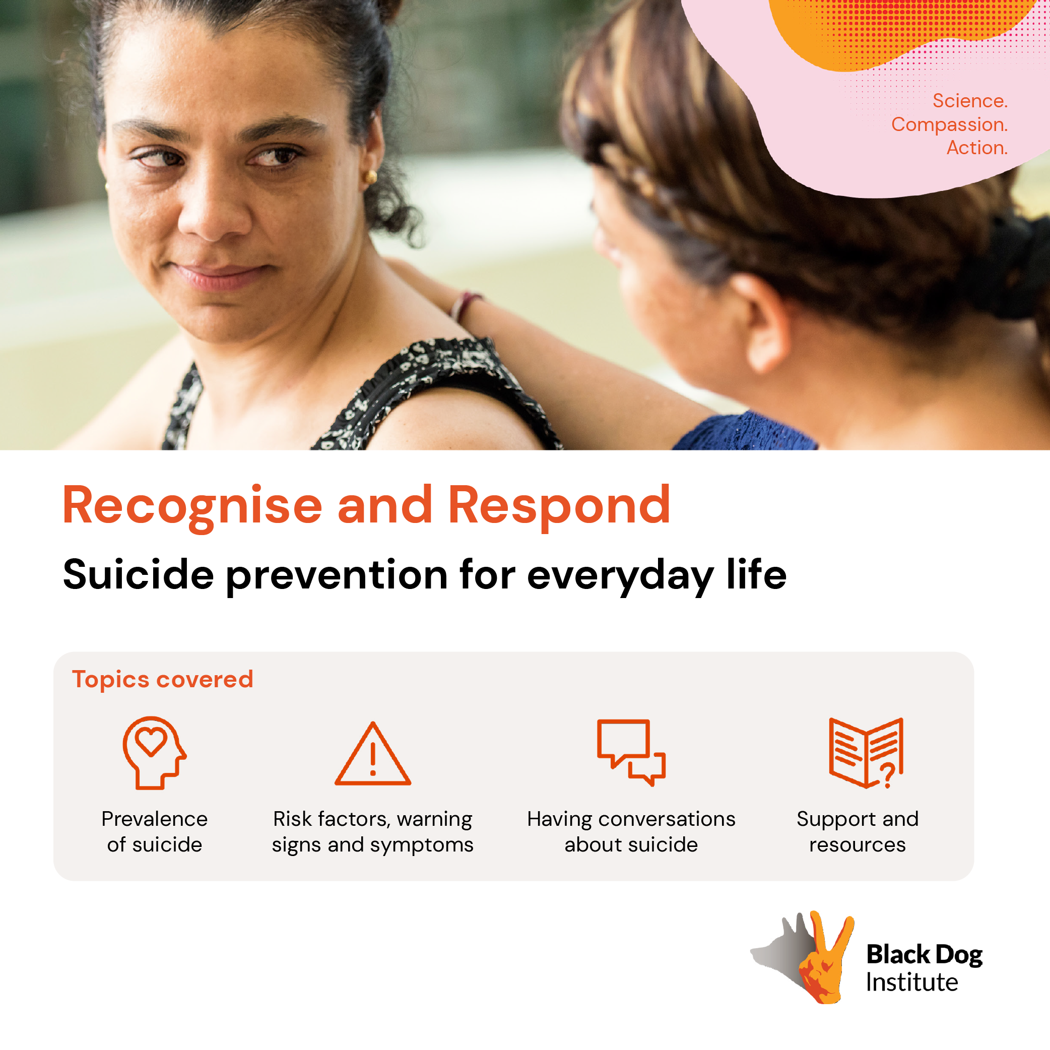 Black Dog Institute - Recognise and Respond