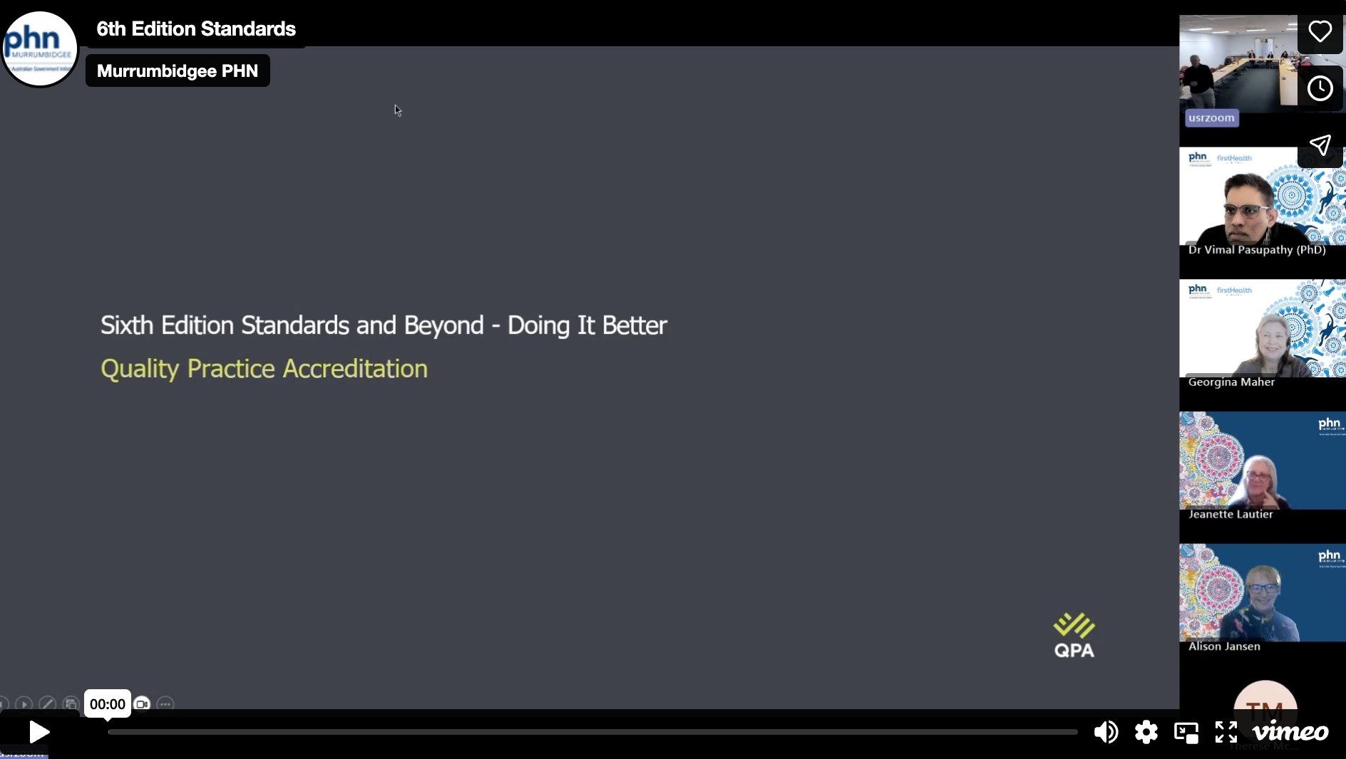 6th Edition Standards and Beyond - Doing it Better –&nbsp;Quality Practice Accreditation