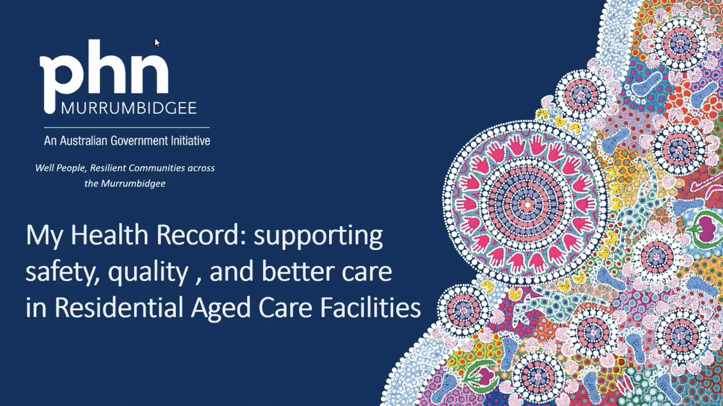 My Health Record: Supporting safety, quality, and better care in Residential Aged Care Facilities
