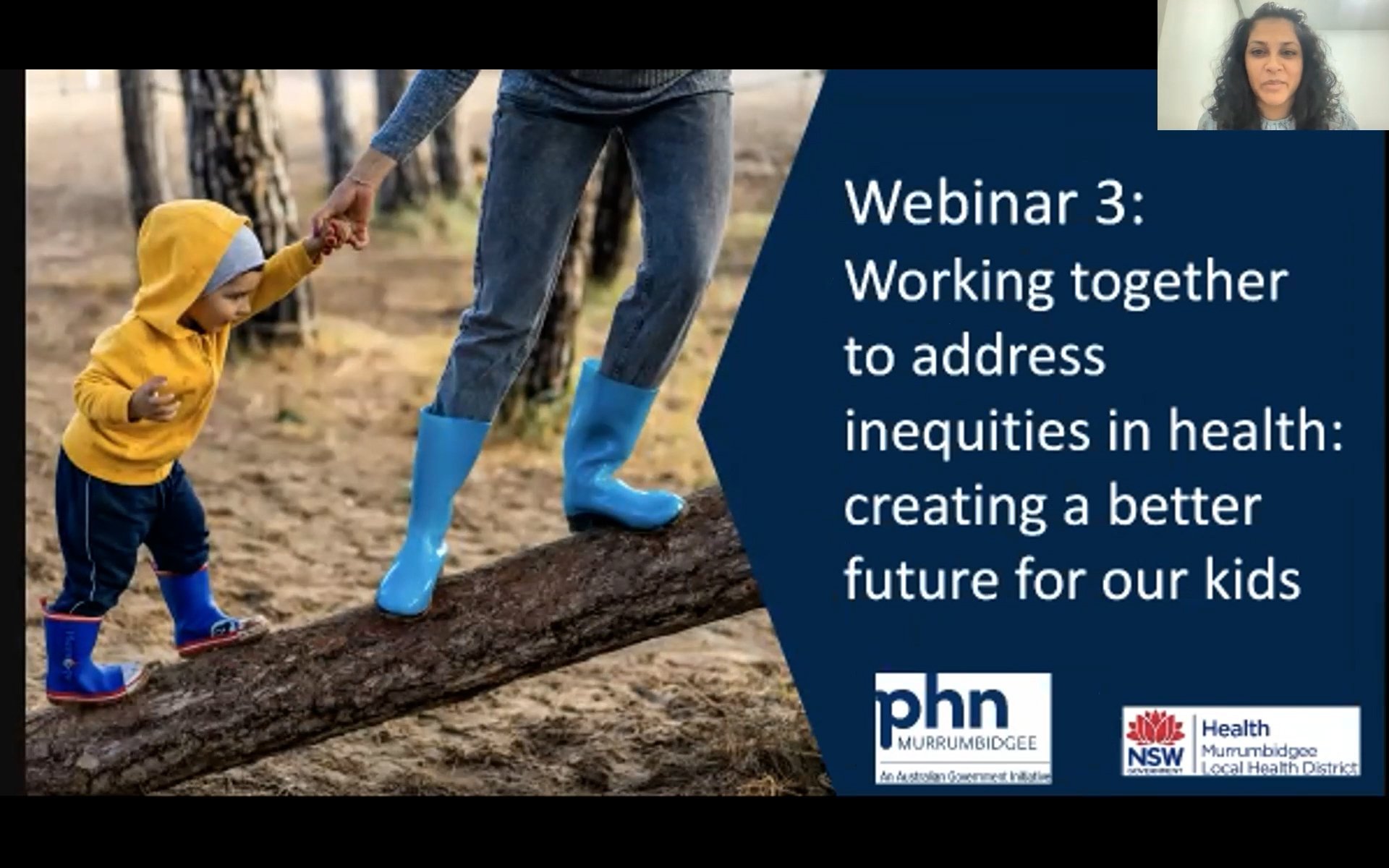 EPiPC General Practice Paediatric Care Education Webinar Series 2022: Webinar 3 - Working together to address inequities in health: Creating a better future for our kids