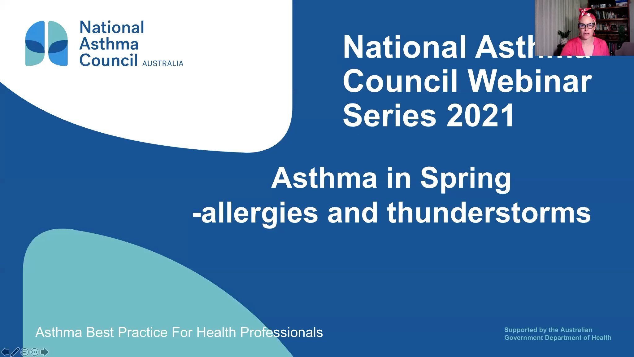 National Asthma Council’s Asthma Best Practice Webinar Series 2021 – Session 5: Asthma in Spring - allergies and Thunderstorms