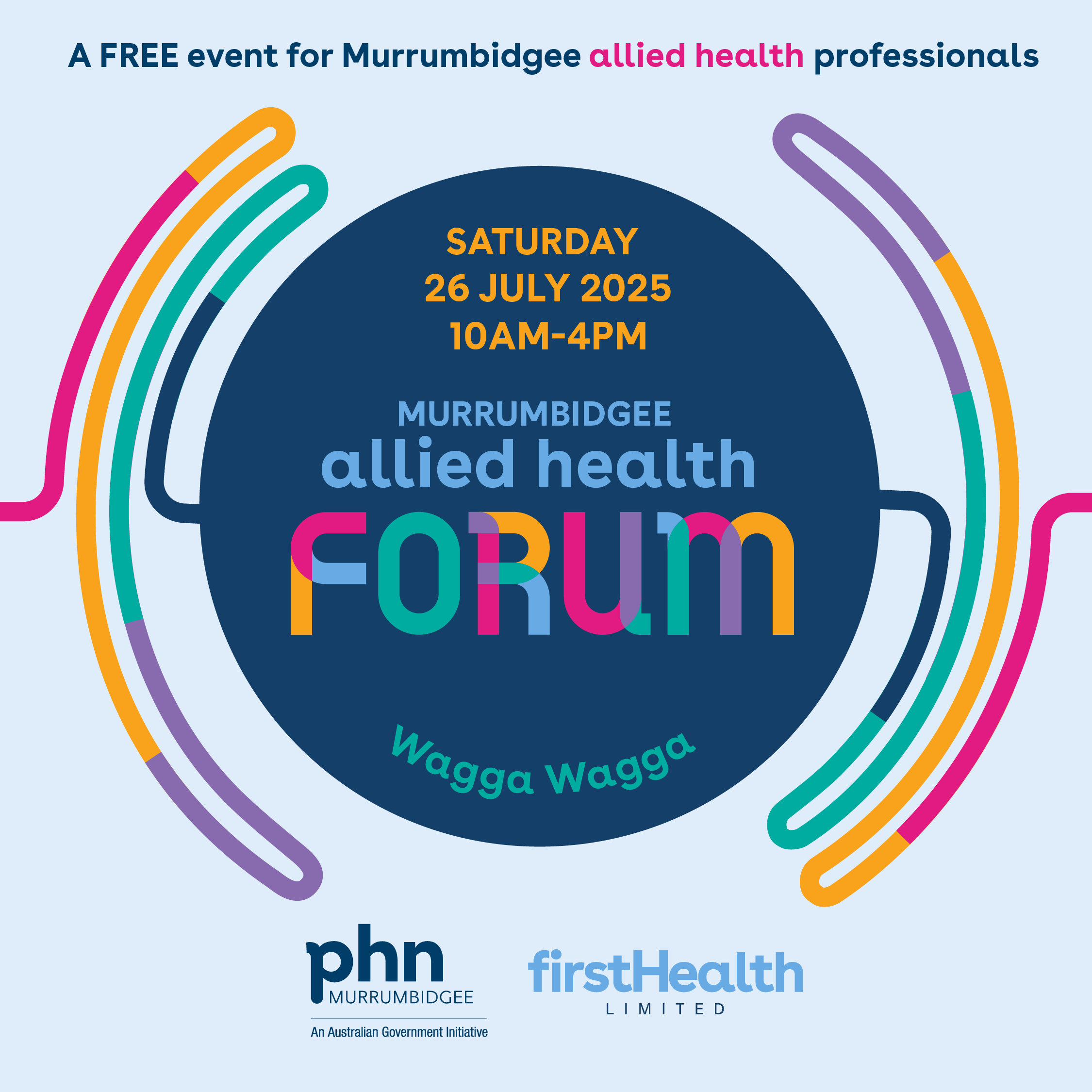 Murrumbidgee Allied Health Forum: Now and next