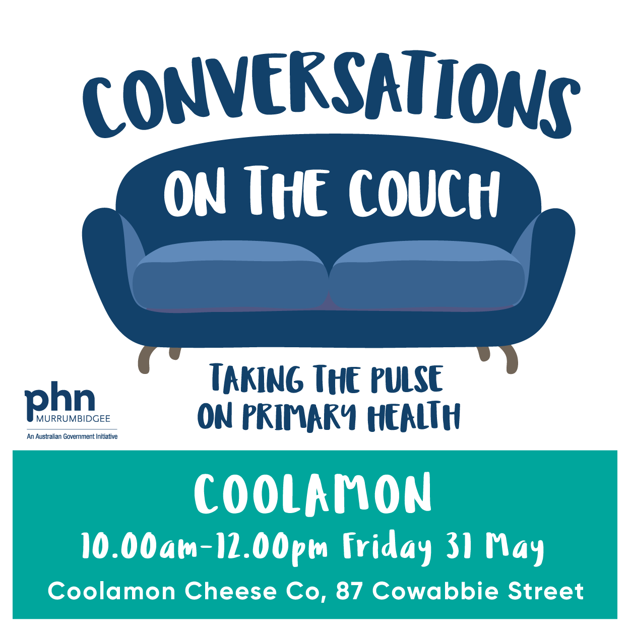 Coffee and chats: Coolamon's Conversations on the Couch