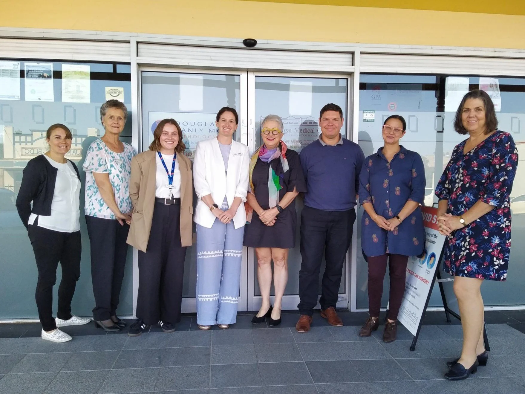 National Rural Health Commissioner tours local Collaborative Care project