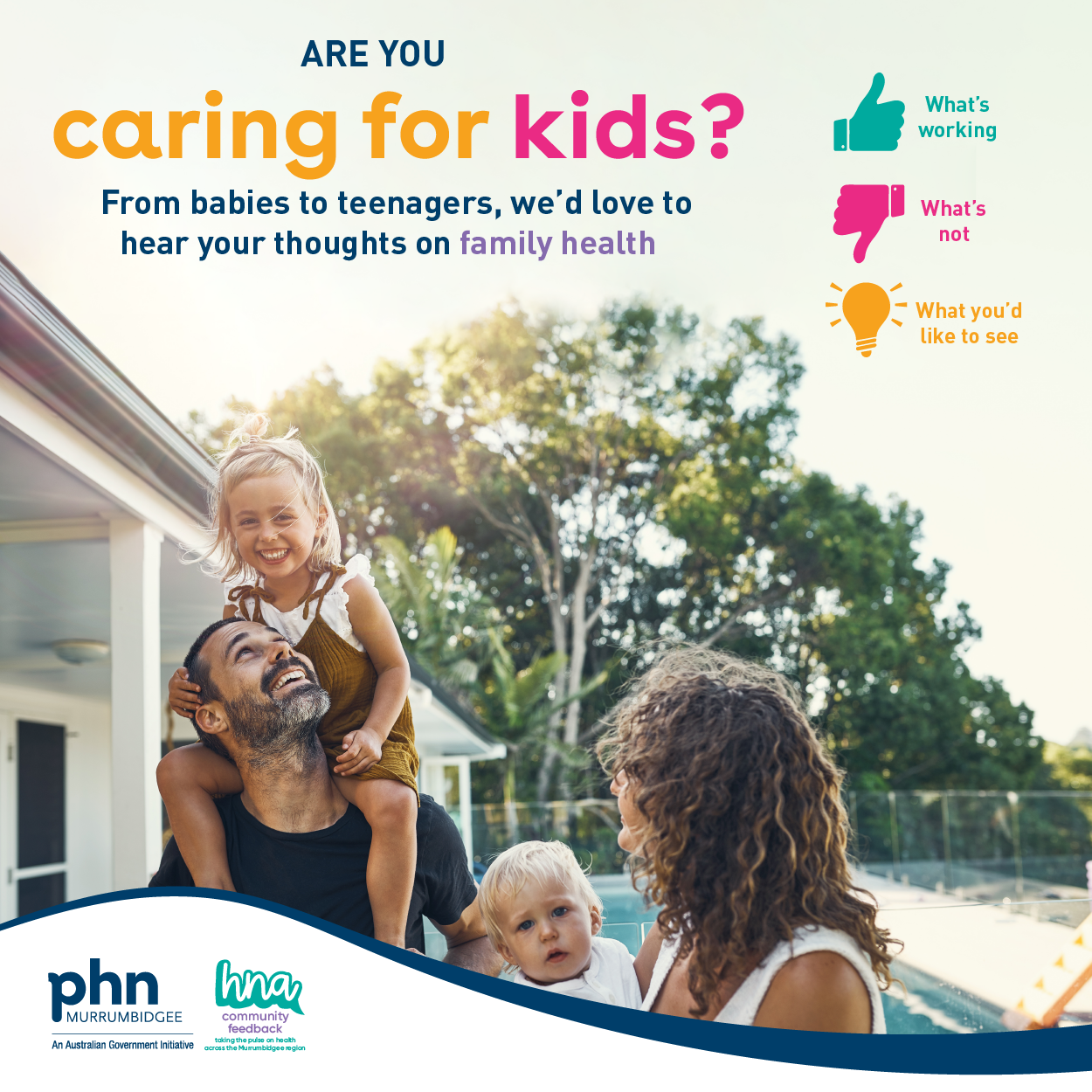 Families and carers of children encouraged to share health needs