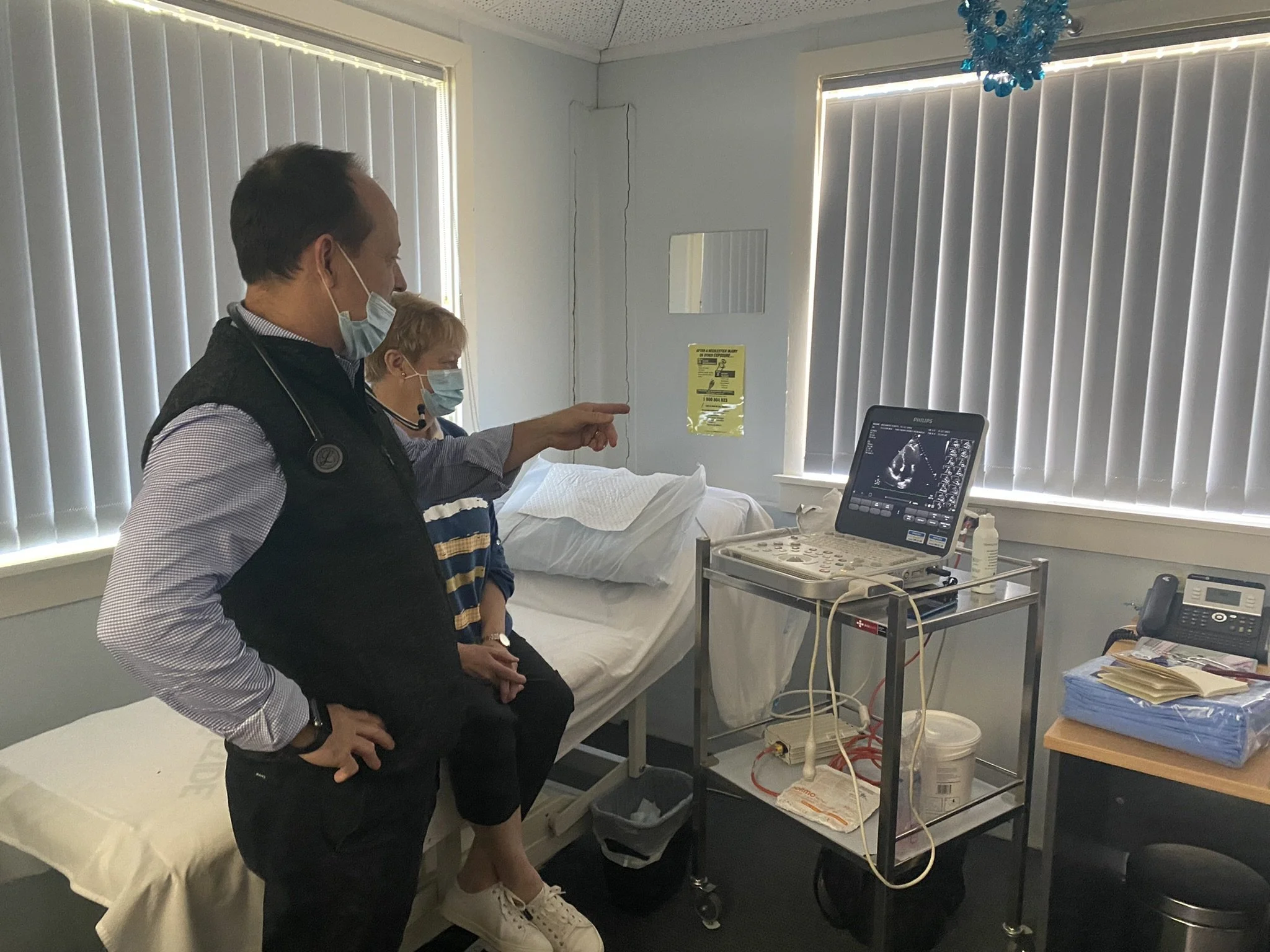 Public cardiology outpatient clinic pilot success