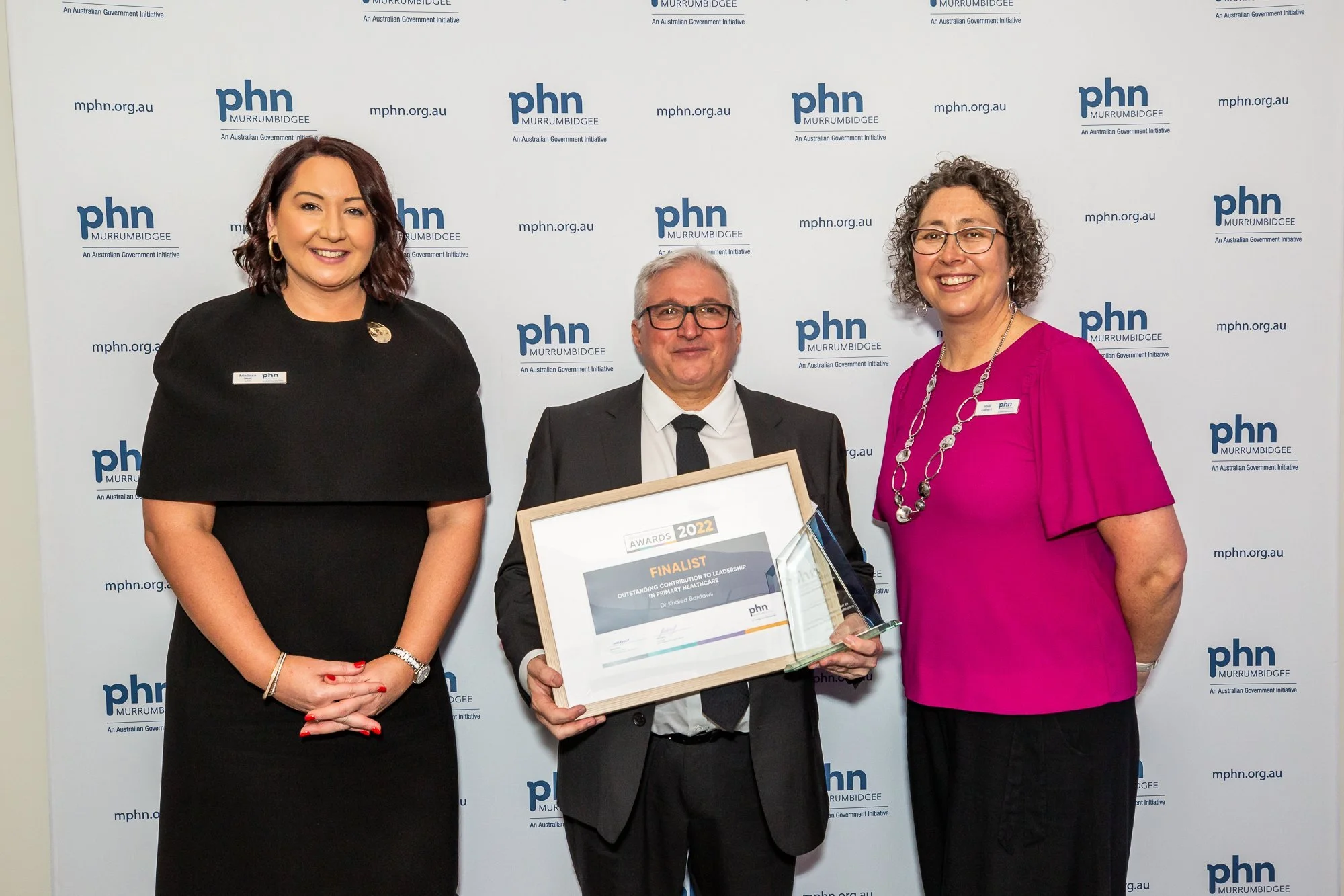 Dr Khaled Bardawil wins the 2022 Outstanding Contribution to Leadership in Primary Healthcare Award