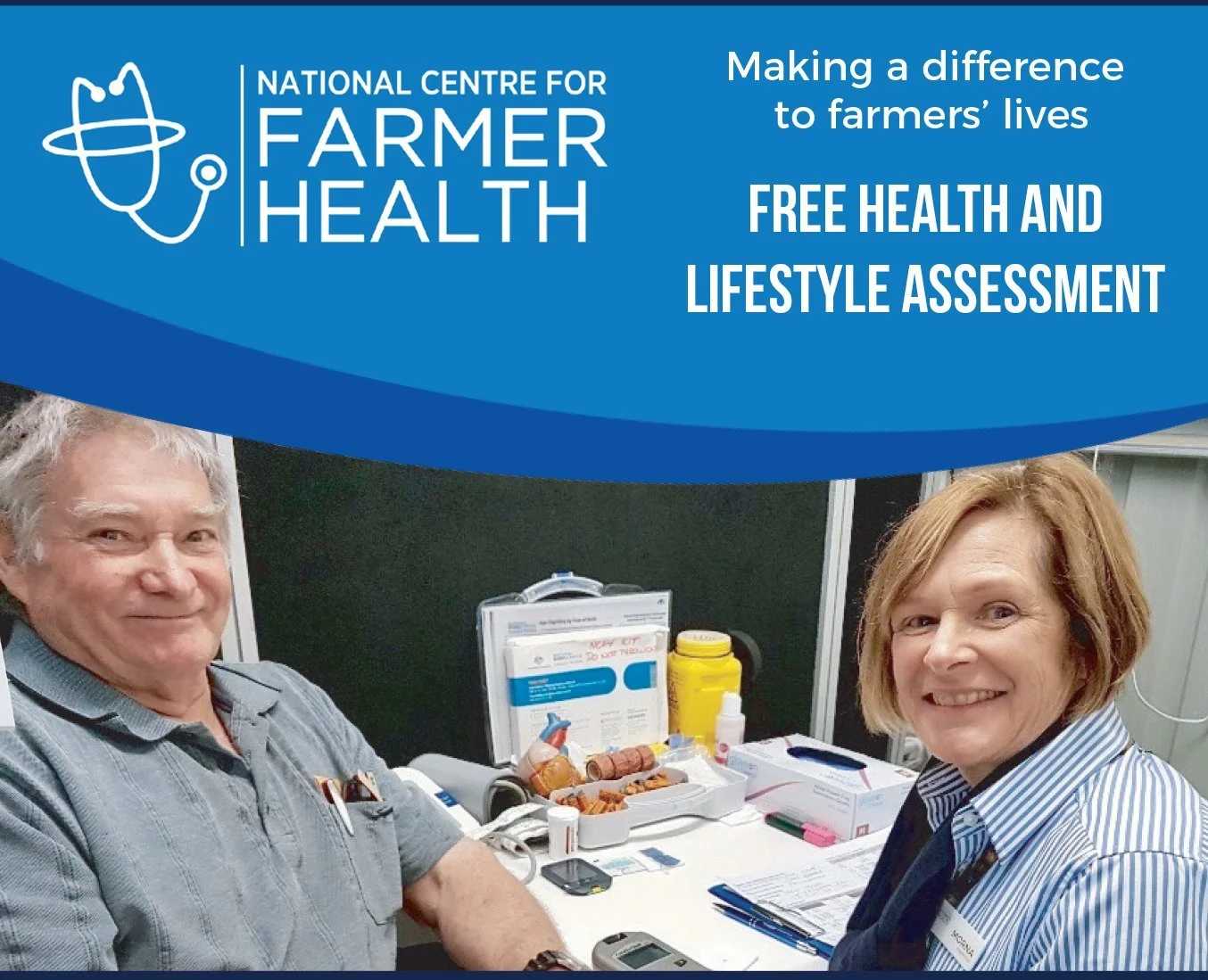 Supporting the health and wellbeing of farming communities at Henty Field Days