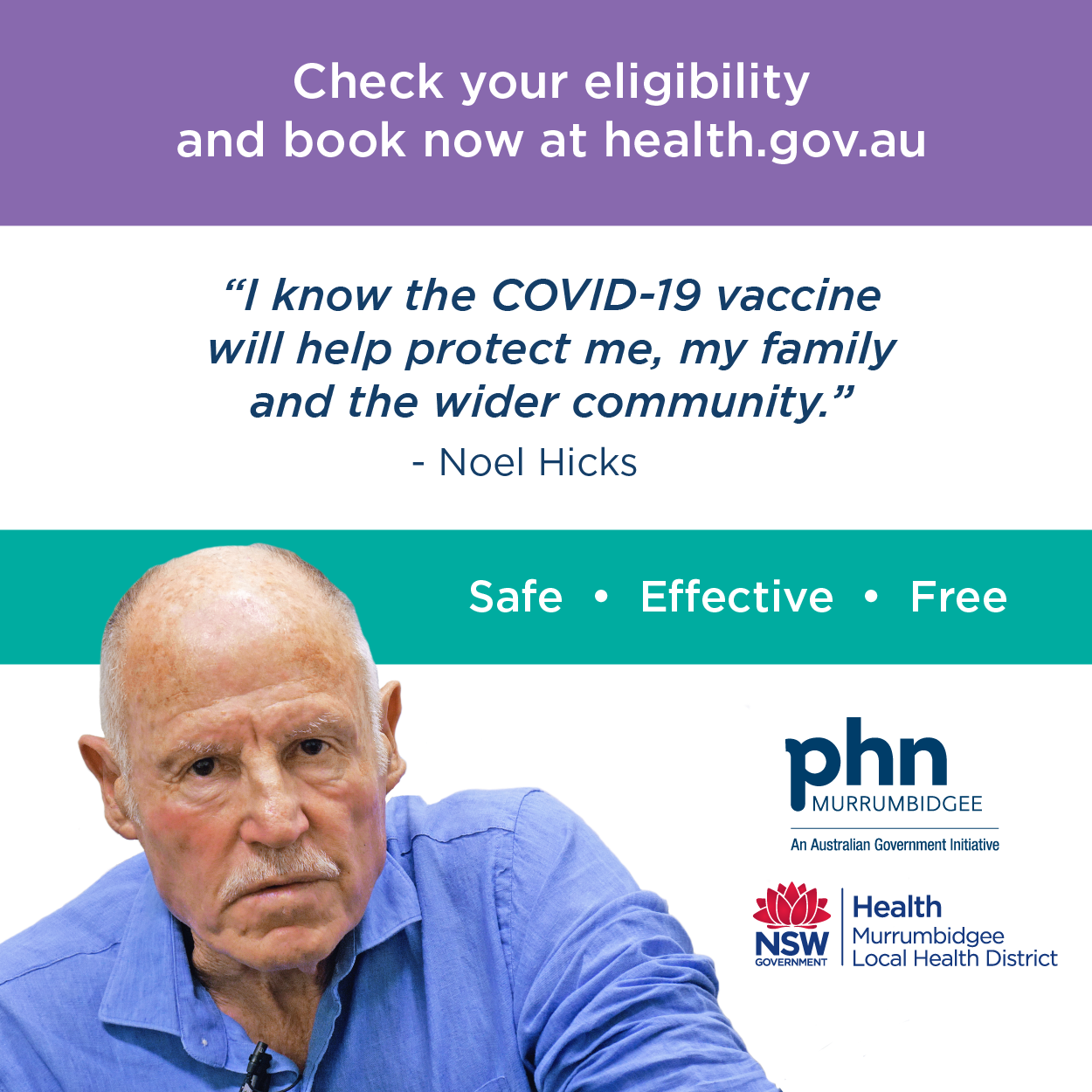 Murrumbidgee locals join efforts to encourage COVID-19 vaccination