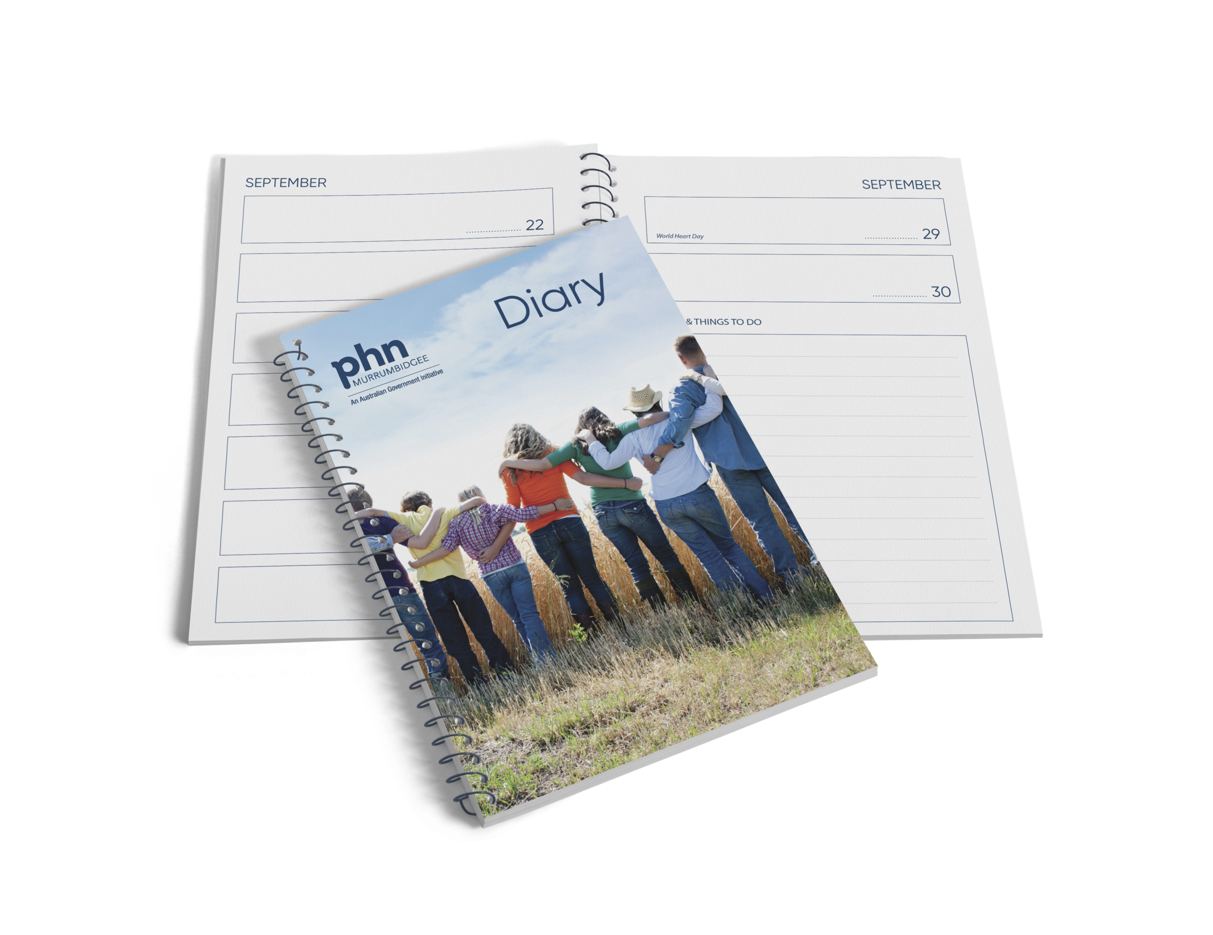 Mental health support diaries now available