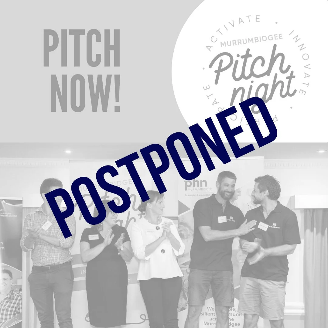 Murrumbidgee Pitch Night postponed