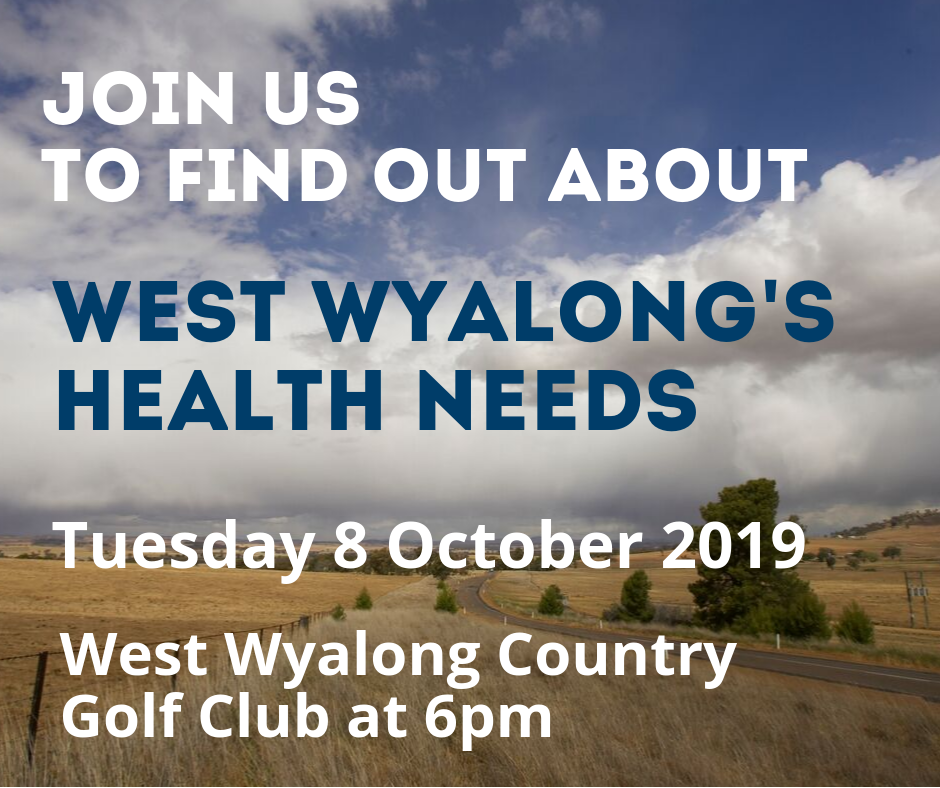 West Wyalong community identifies health needs