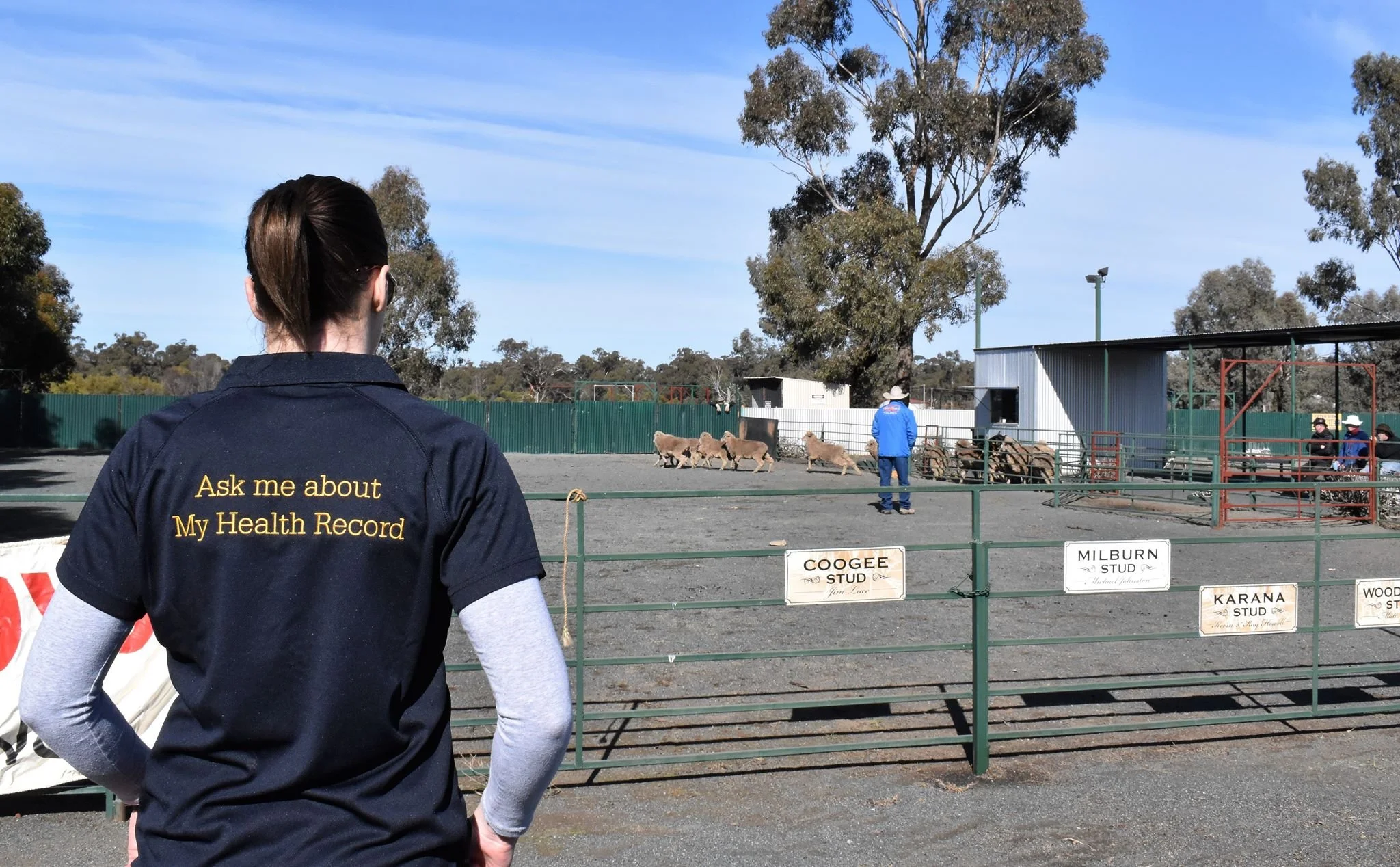 My Health Record stall at Henty Field Days