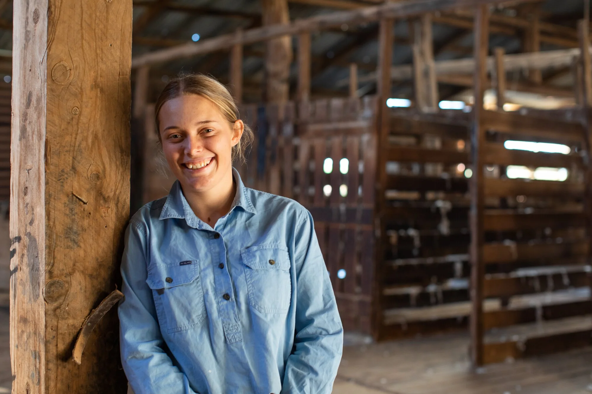 Charlee takes a break