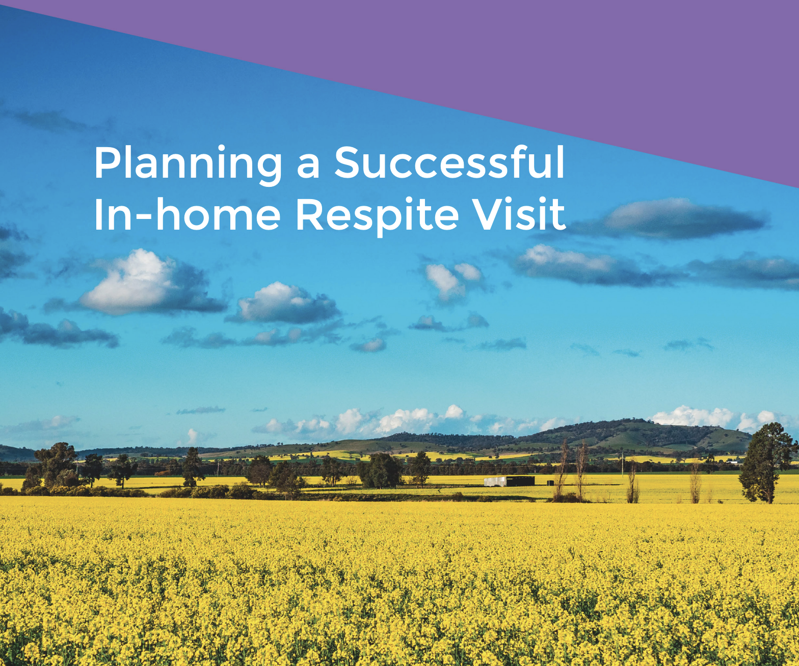 Planning a successful in-home respite visit