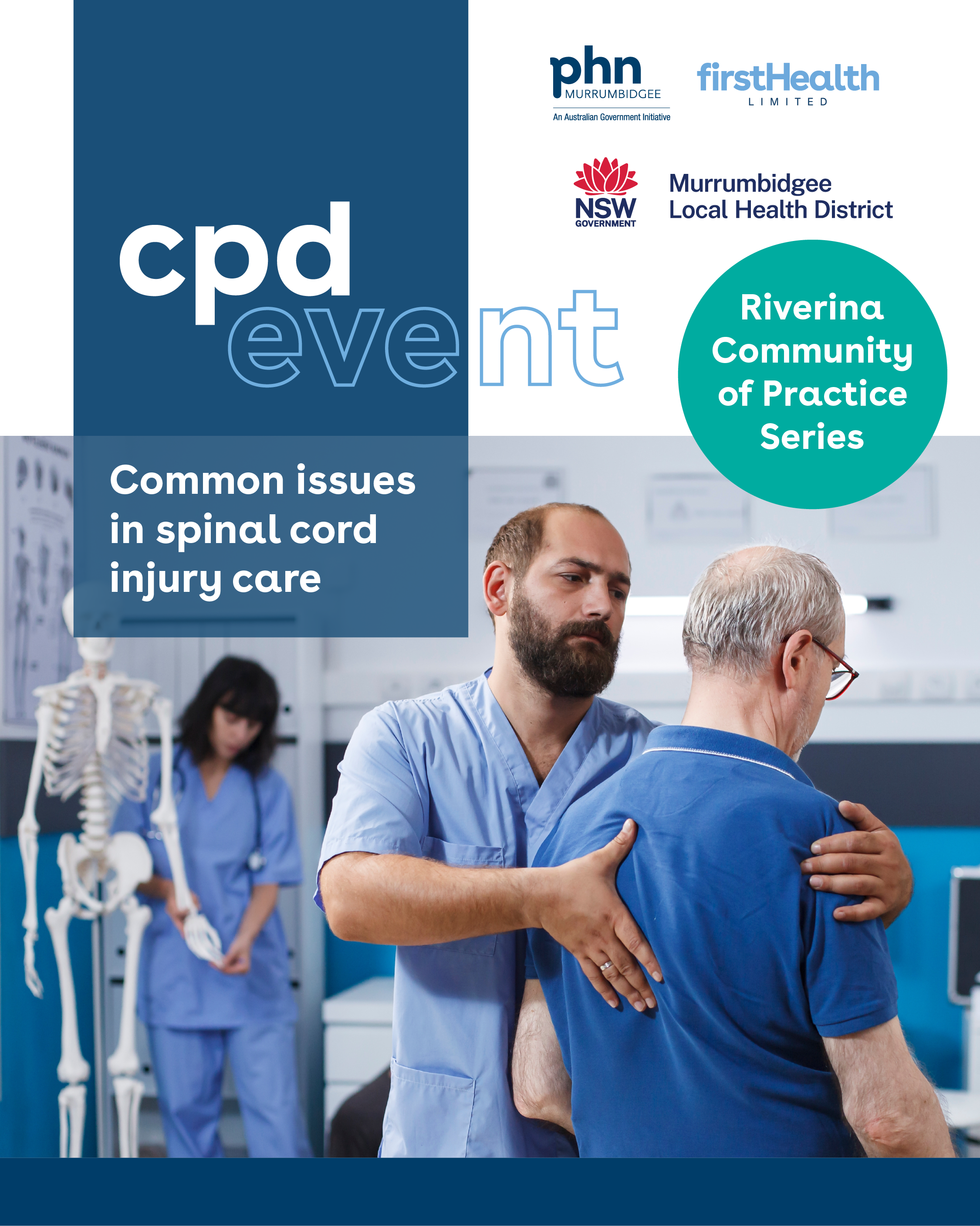 Riverina Community of Practice series: Common issues in spinal cord injury care