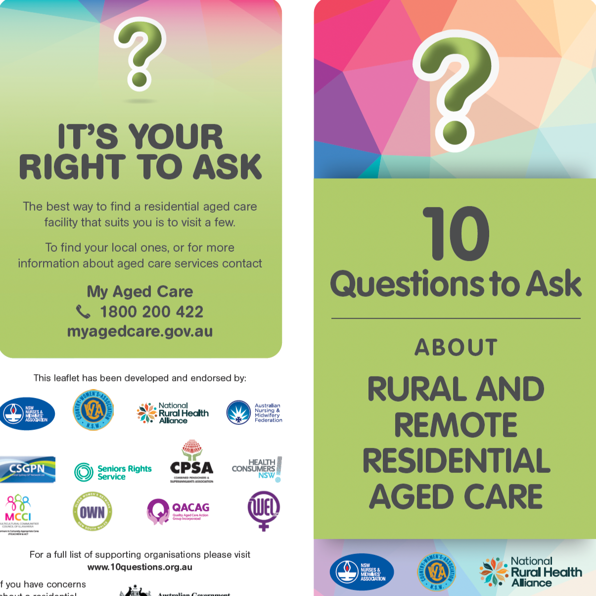 10 questions to ask about rural and remote residential care