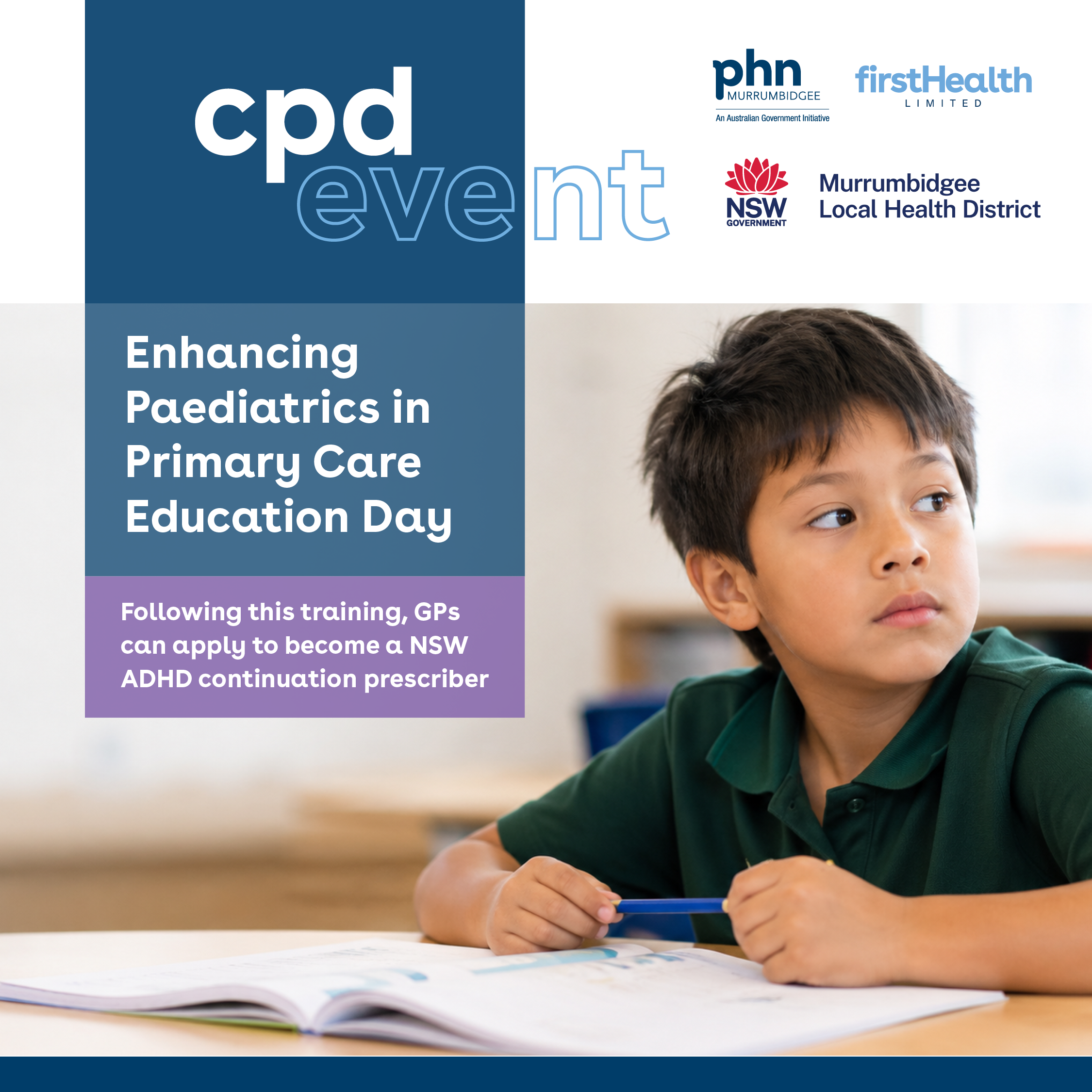 Enhancing Paediatrics in Primary Care (EPiPC) Education Day (Wagga)