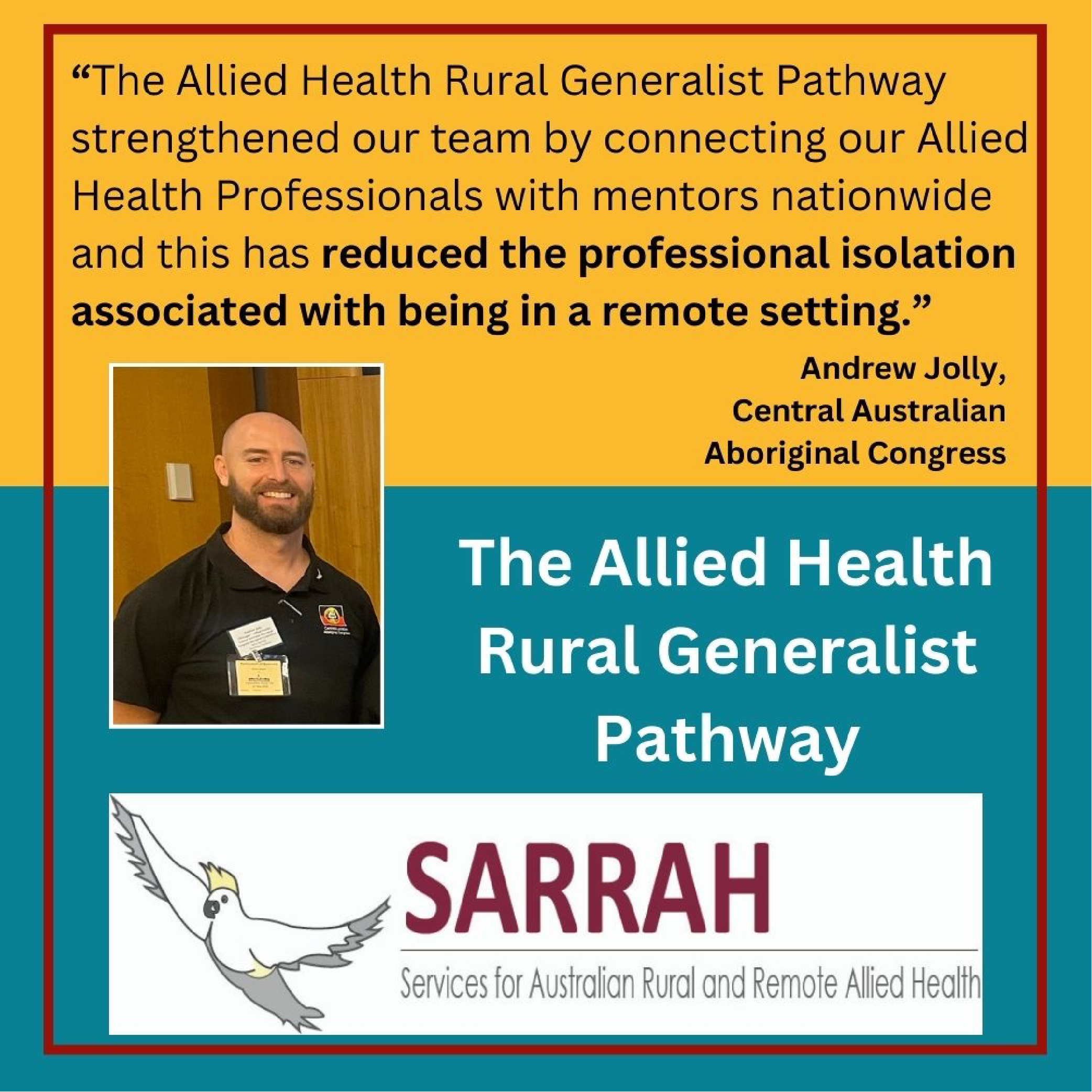 The Allied Health Rural Generalist Pathway