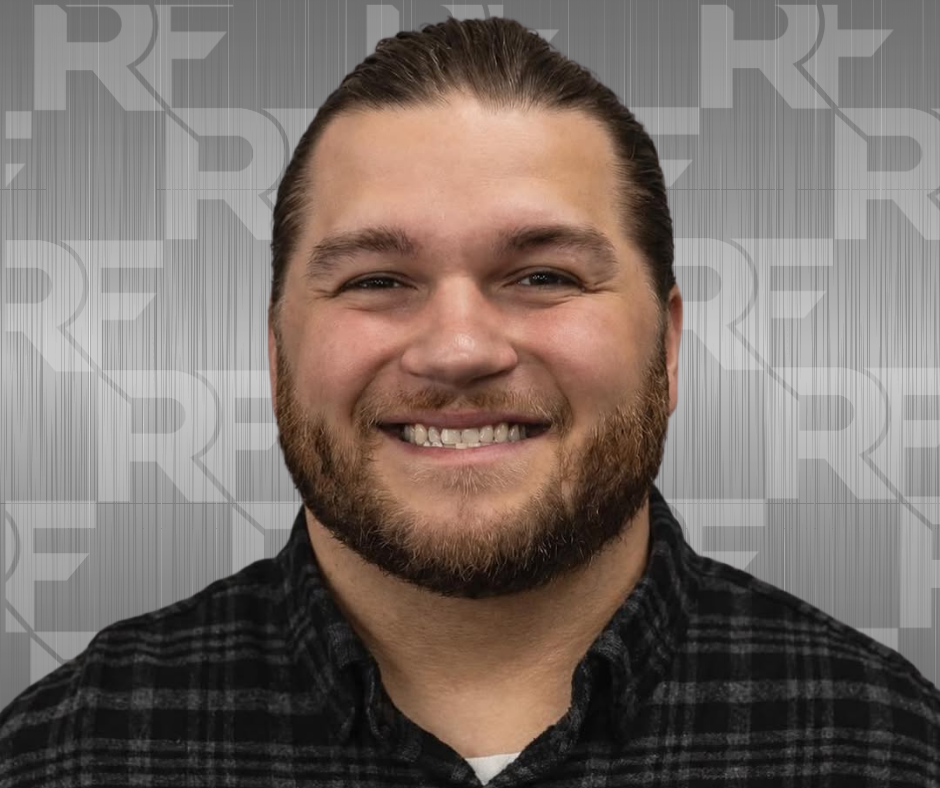 Bryce helping customers plan custom metal buildings at RightFit Building Center