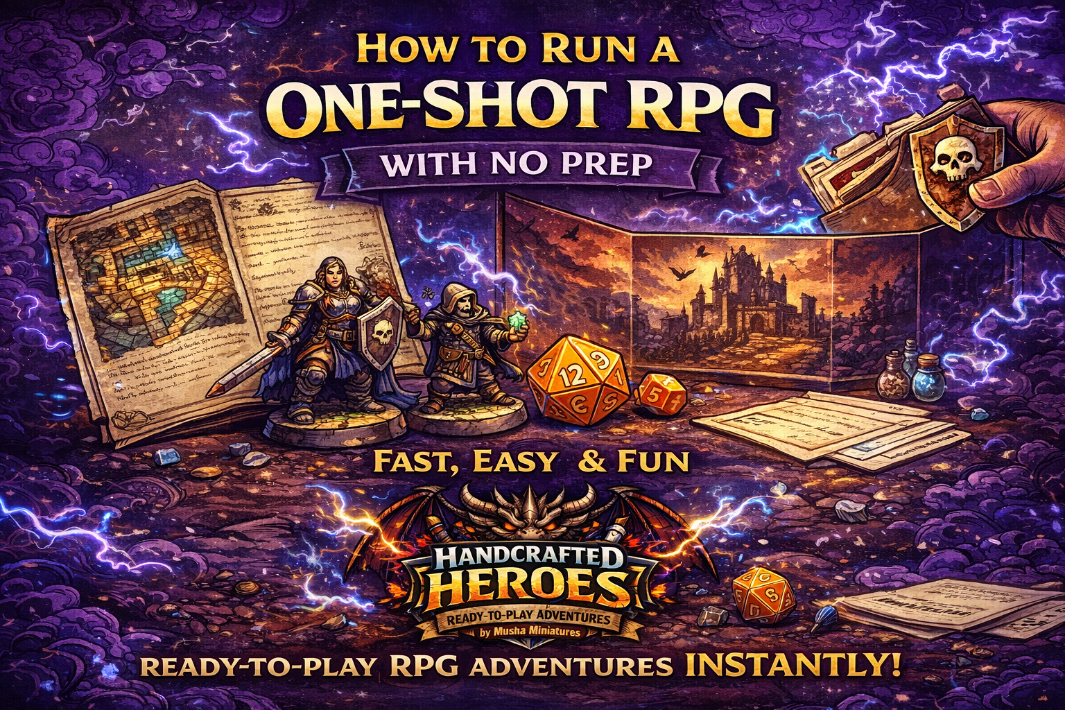 How to Run a One-Shot RPG With No Prep