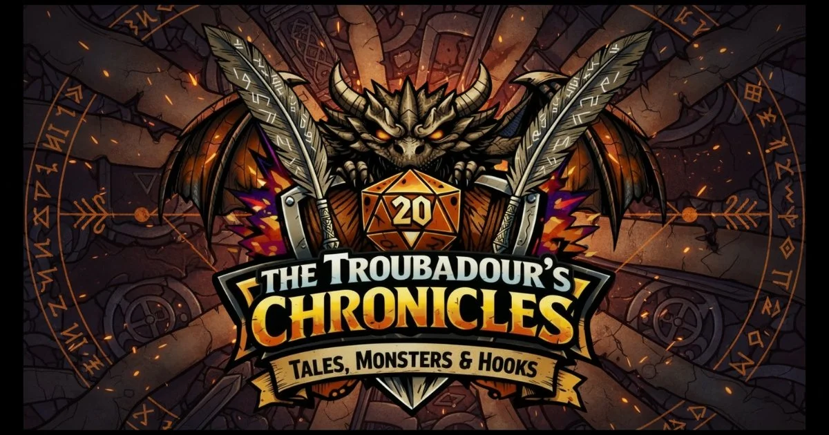 Welcome to the Chronicles of the Troubadour: Stories, Monsters, and Shared Chaos from the World of RPGs