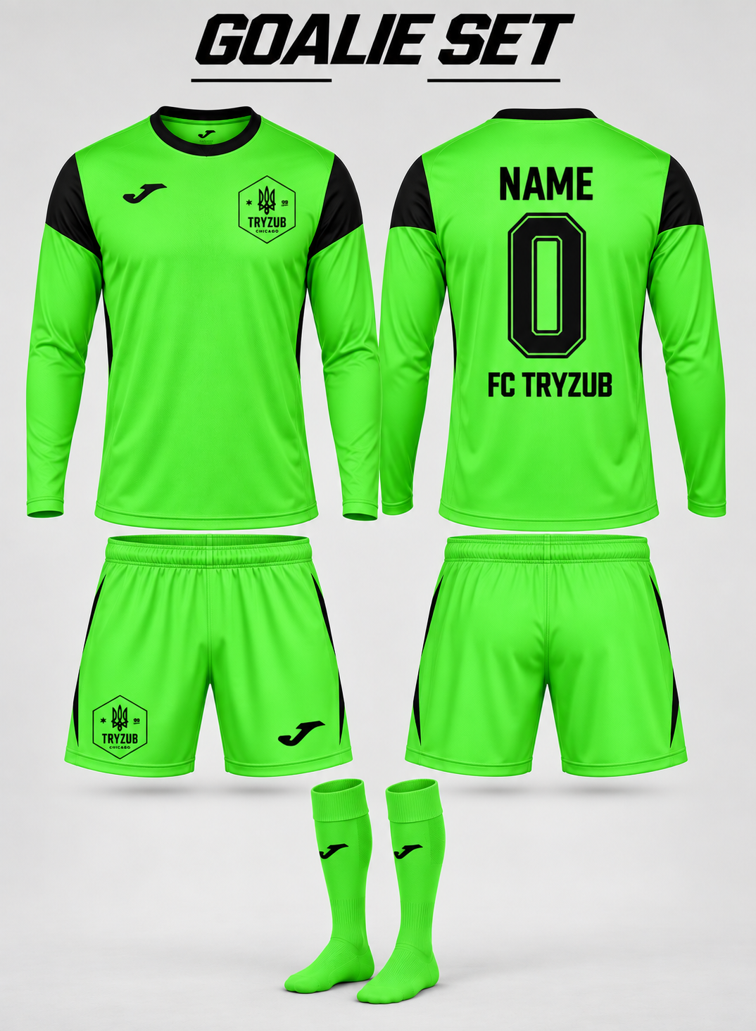 FC Tryzub Goalkeeper Set