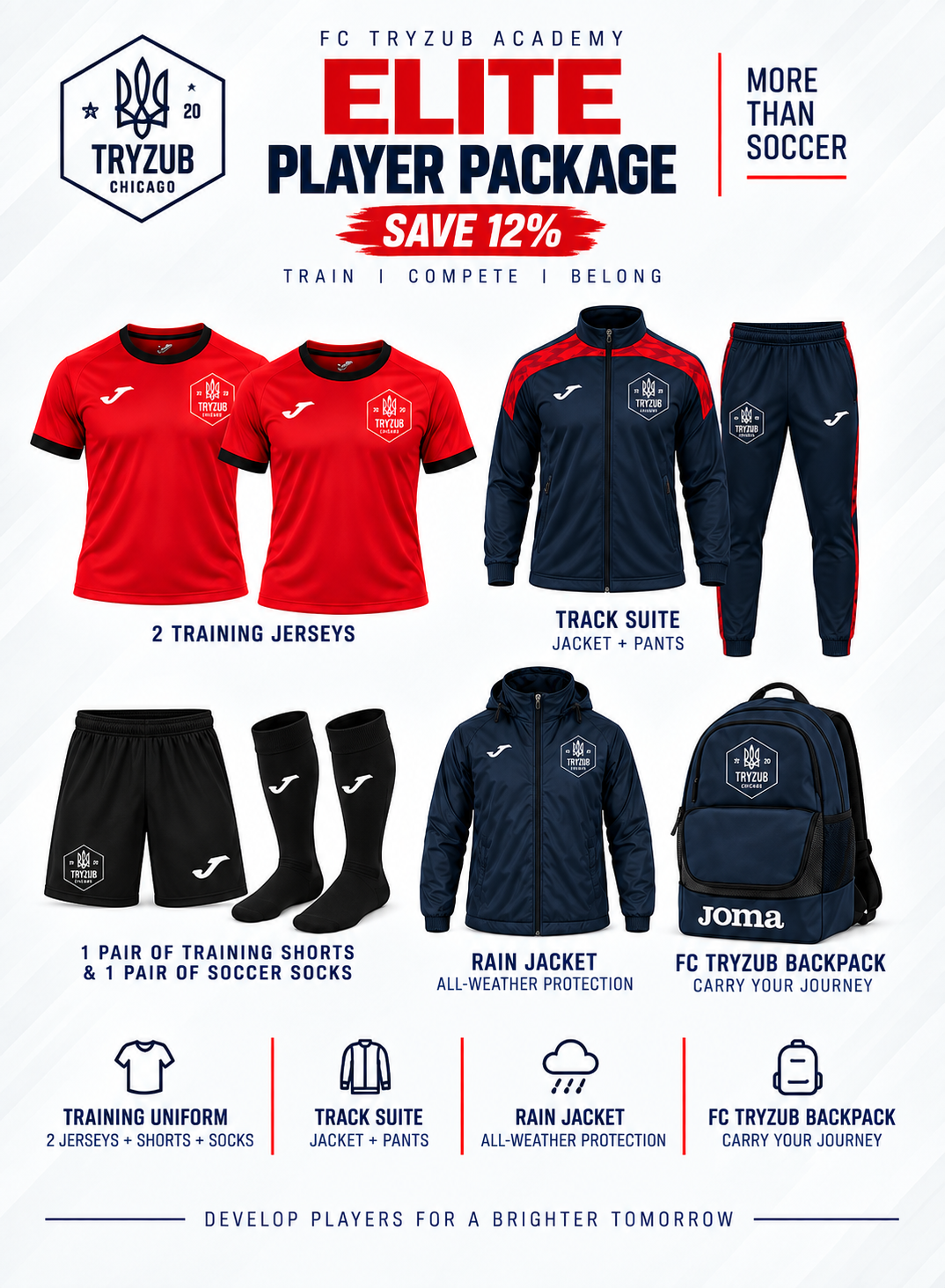 FC Tryzub Elite Player Package