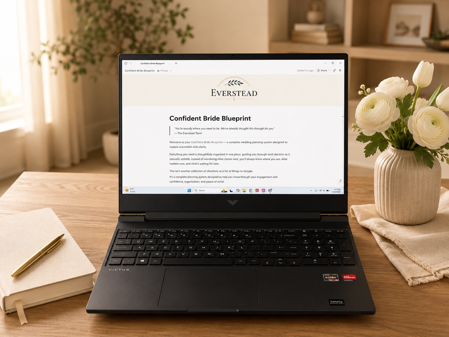 The Confident Bride Blueprint