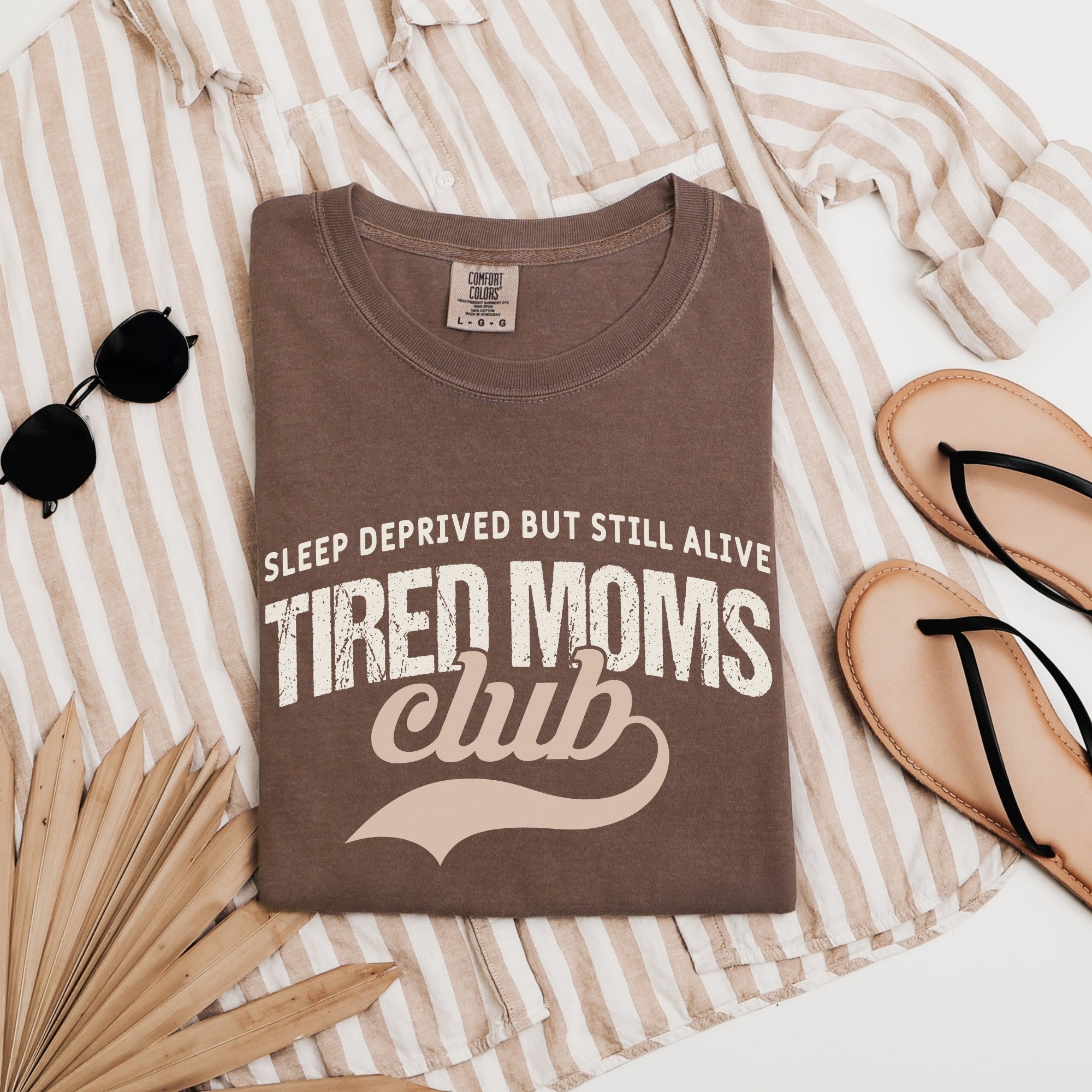 Tired Moms Club Graphic Tee