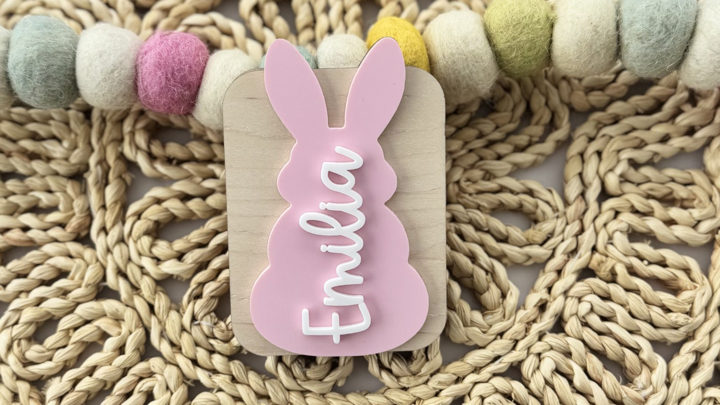 Bunny Gift Card Holder - Girl