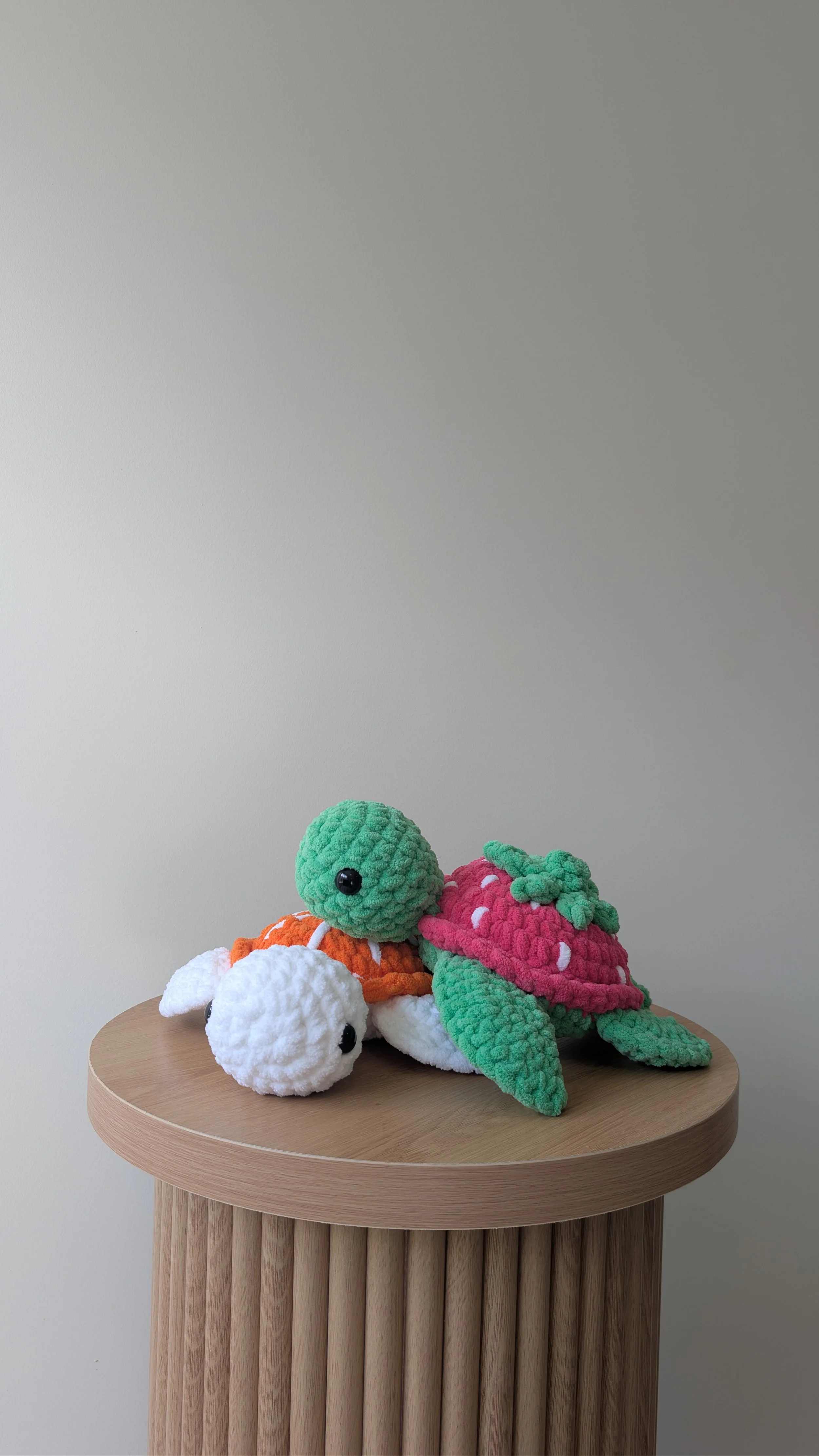 Crochet Fruit Turtles